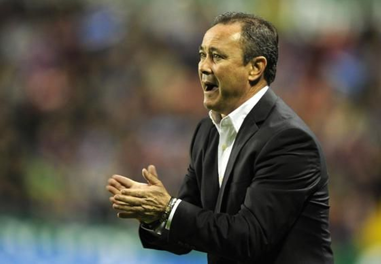 Luis García Plaza.

Foto: AFP