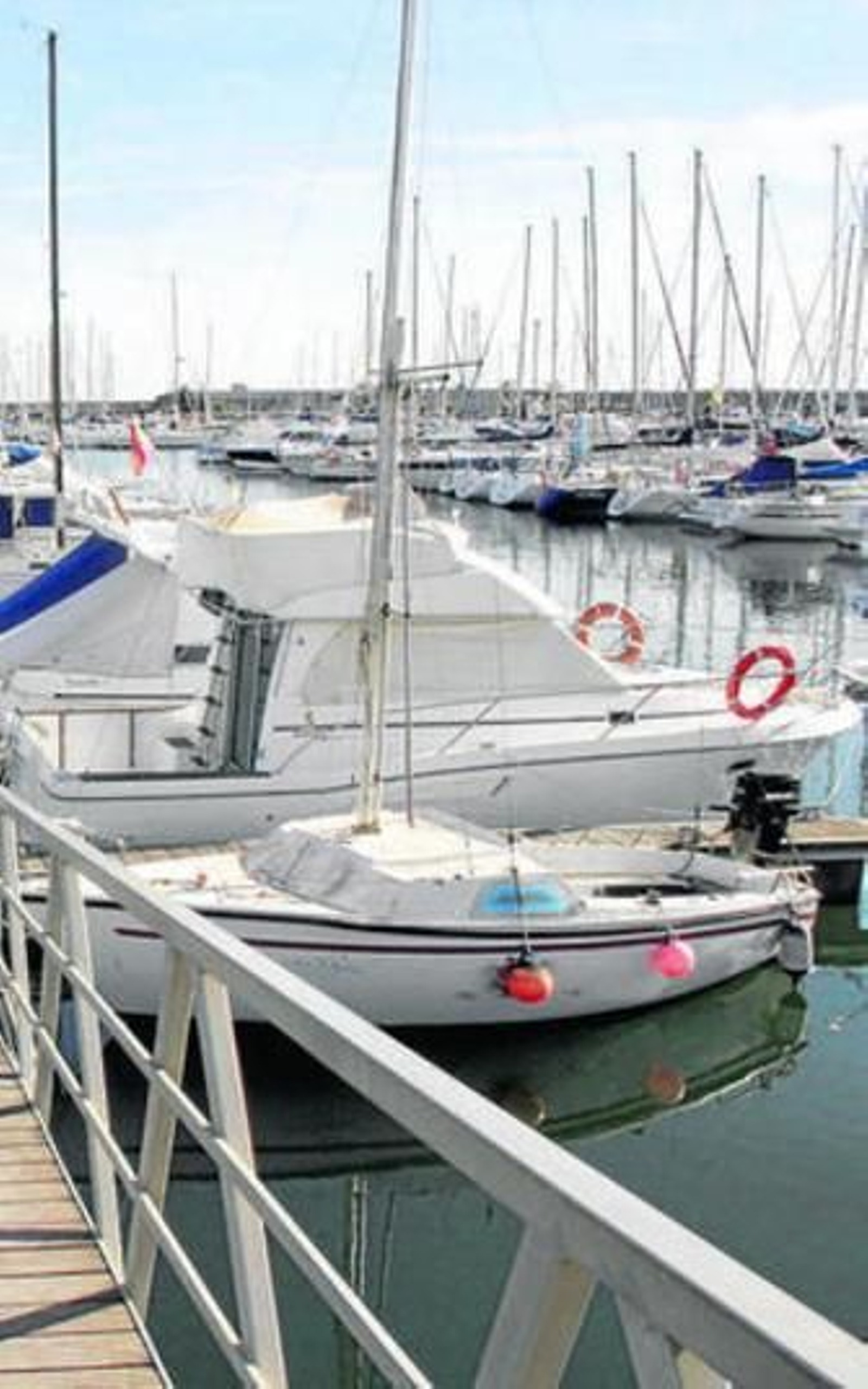 Puerto deportivo de Mazagón.