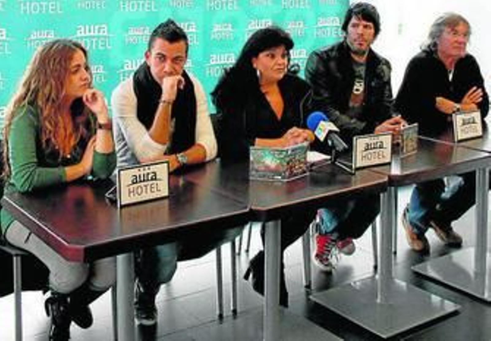 Imagen de la presentación del disco 'Canciones de Navidad'.
