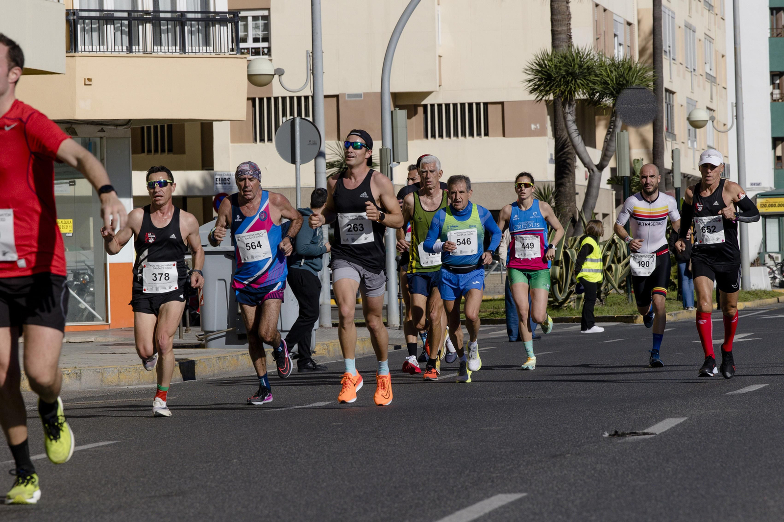 Las imágenes de la media maratón Bahía de Cádiz 2023.