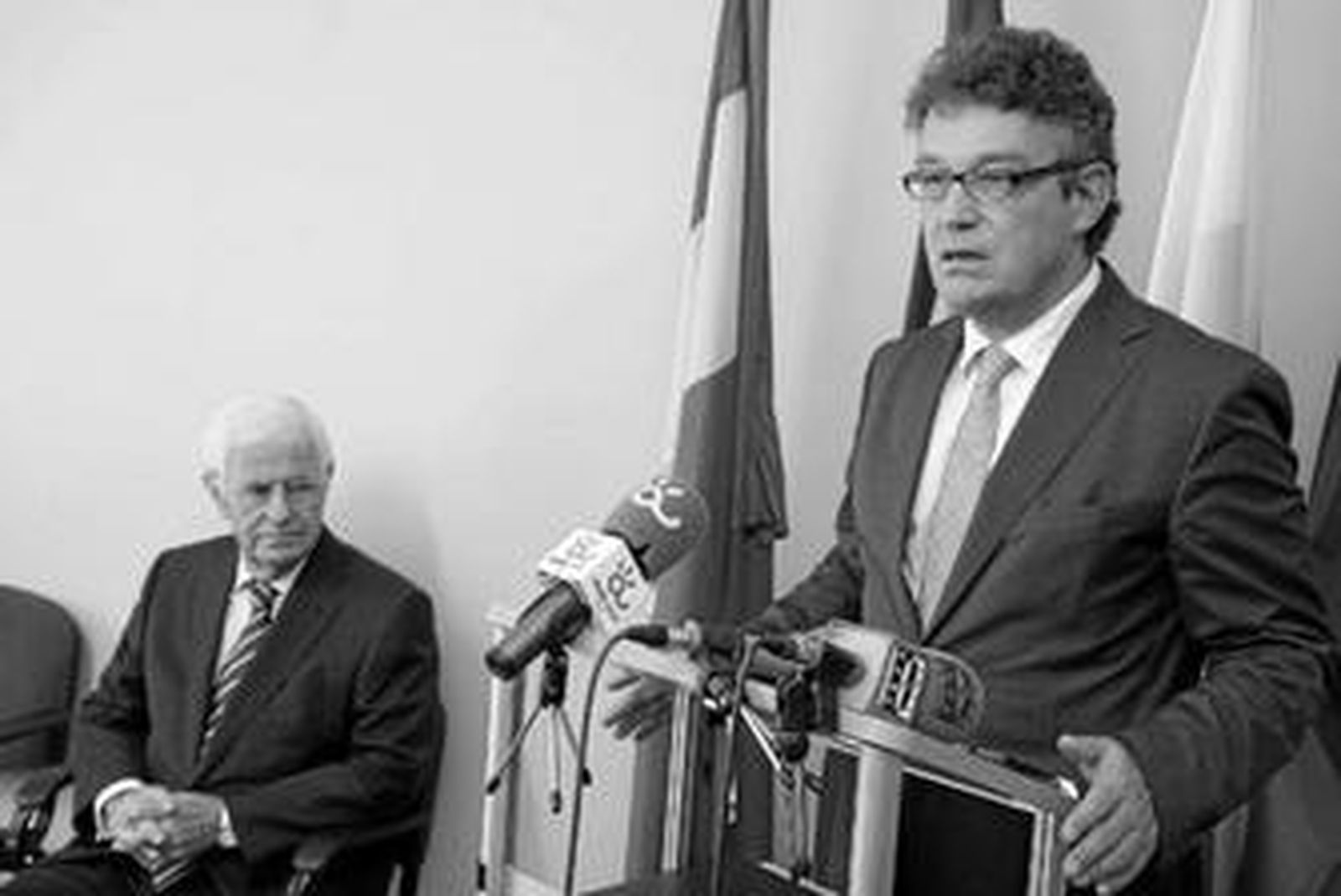 El embajador de Polonia en España, en la inauguración del Consulado de este país en Málaga.