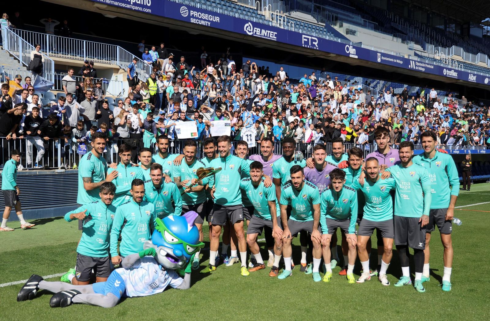Una imagen del entrenamiento abierto del año pasado