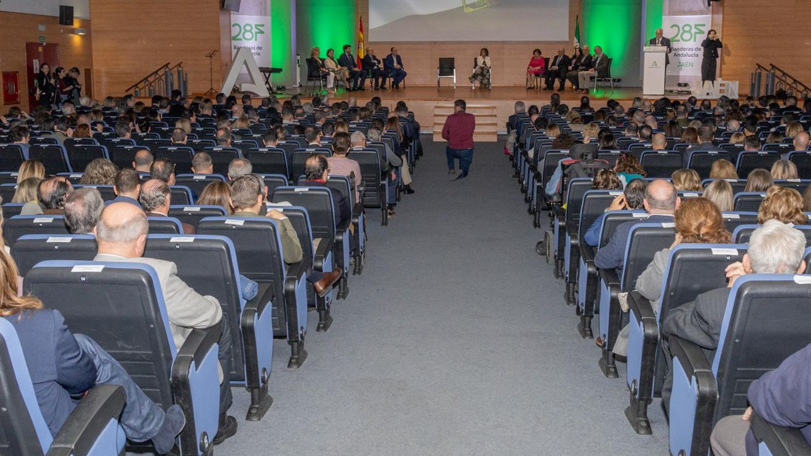 Entrega de las Banderas de Andalucía 2025 en Jaén