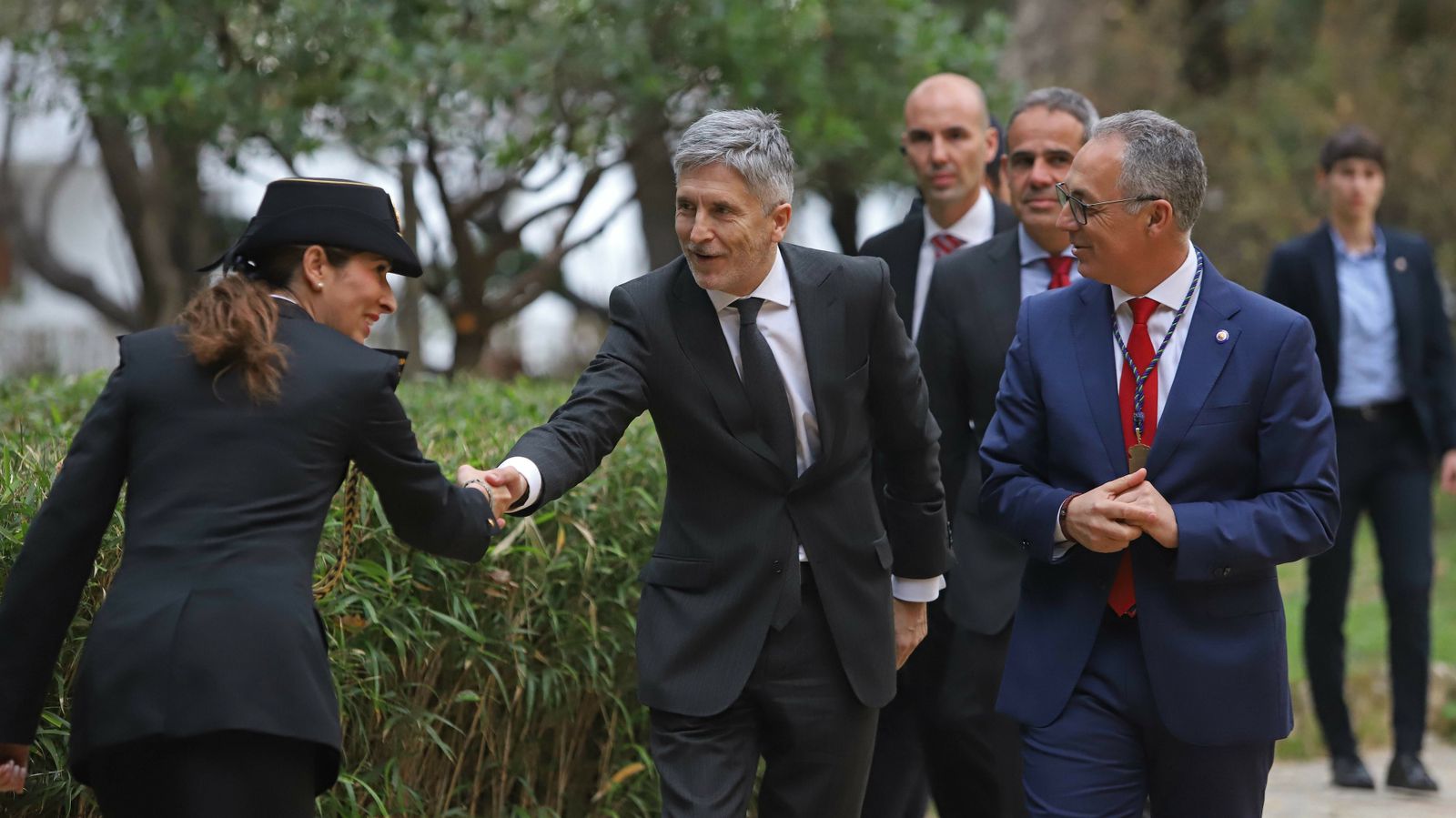 Fotos del acto de entrega de la Medalla de la Mancomunidad a la Policía Nacional