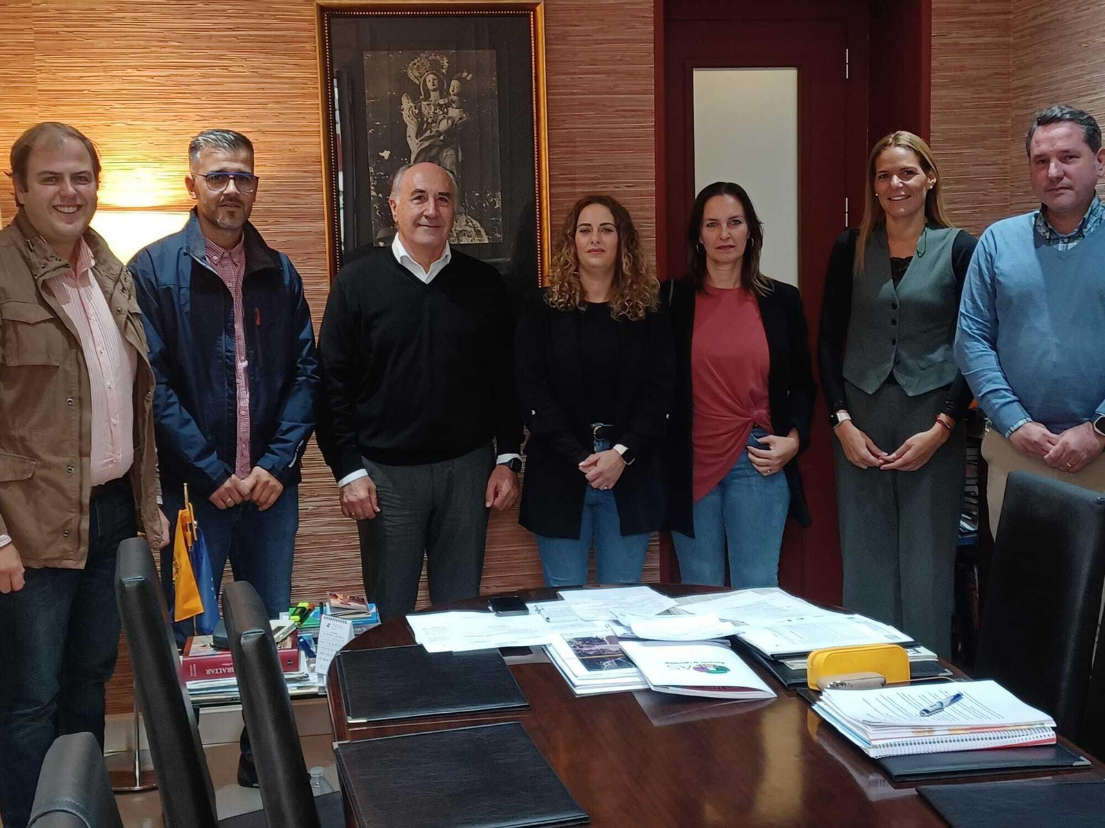 Reunión entre el Ayuntamiento de Algeciras y el AMPA del Parque del Estrecho.
