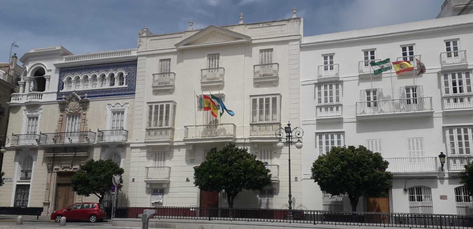 Sede de la UNED en Cádiz, en la plaza de San Antonio.