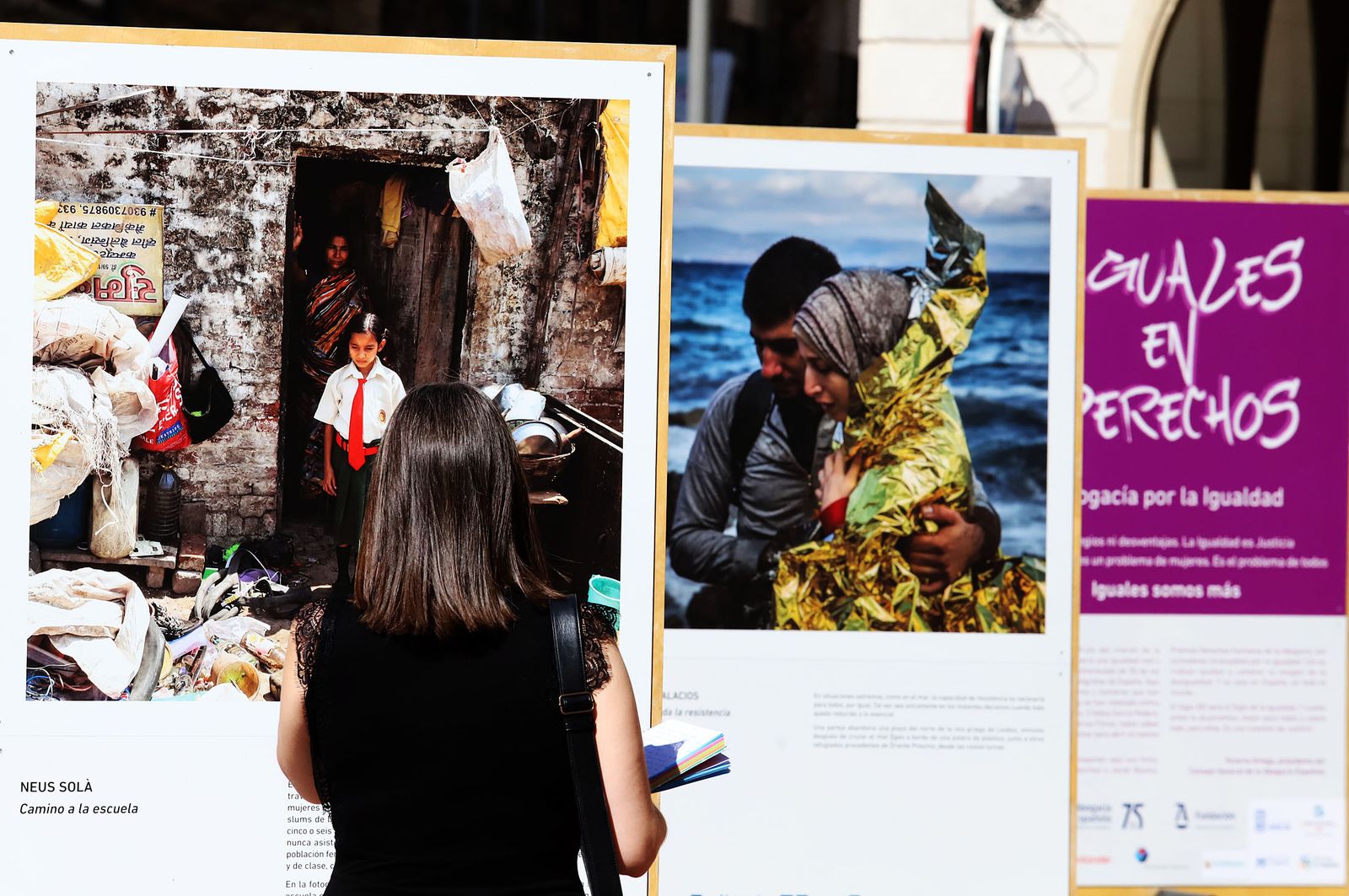 Imágenes de la exposición fotográfica 'Iguales en derecho. Abogacía por la Igualdad'