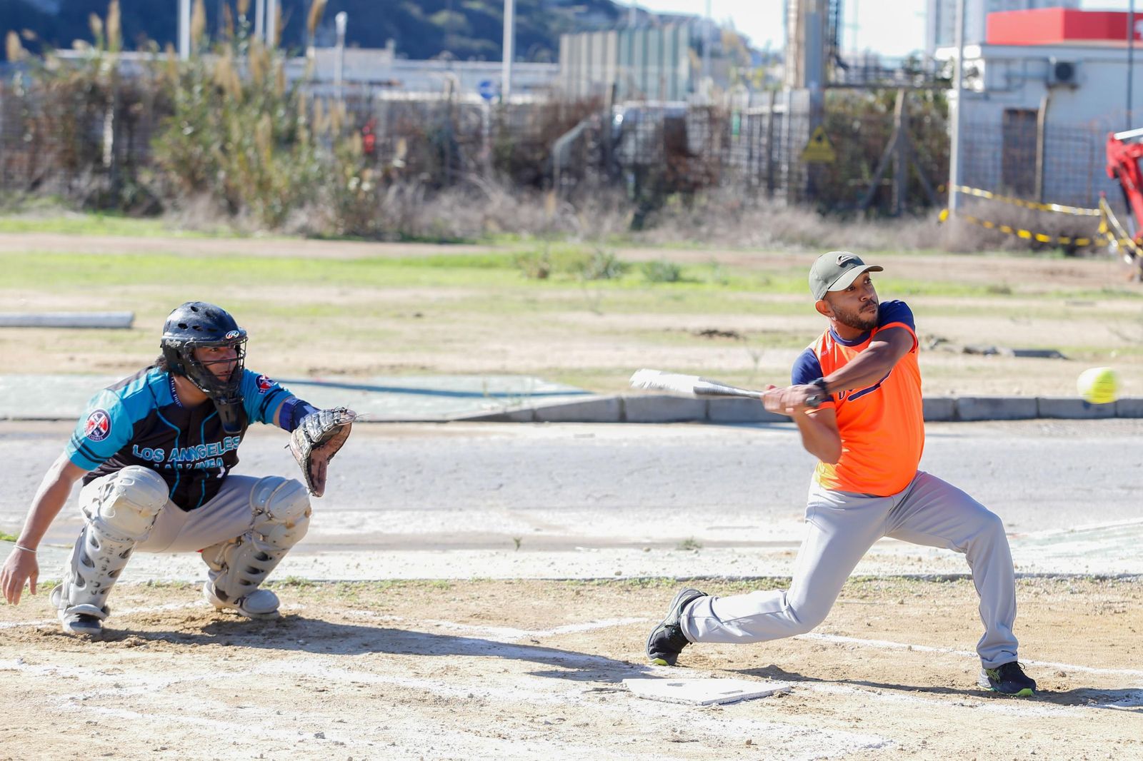 Las fotos del equipo de béisbol Los Ángeles de La Línea