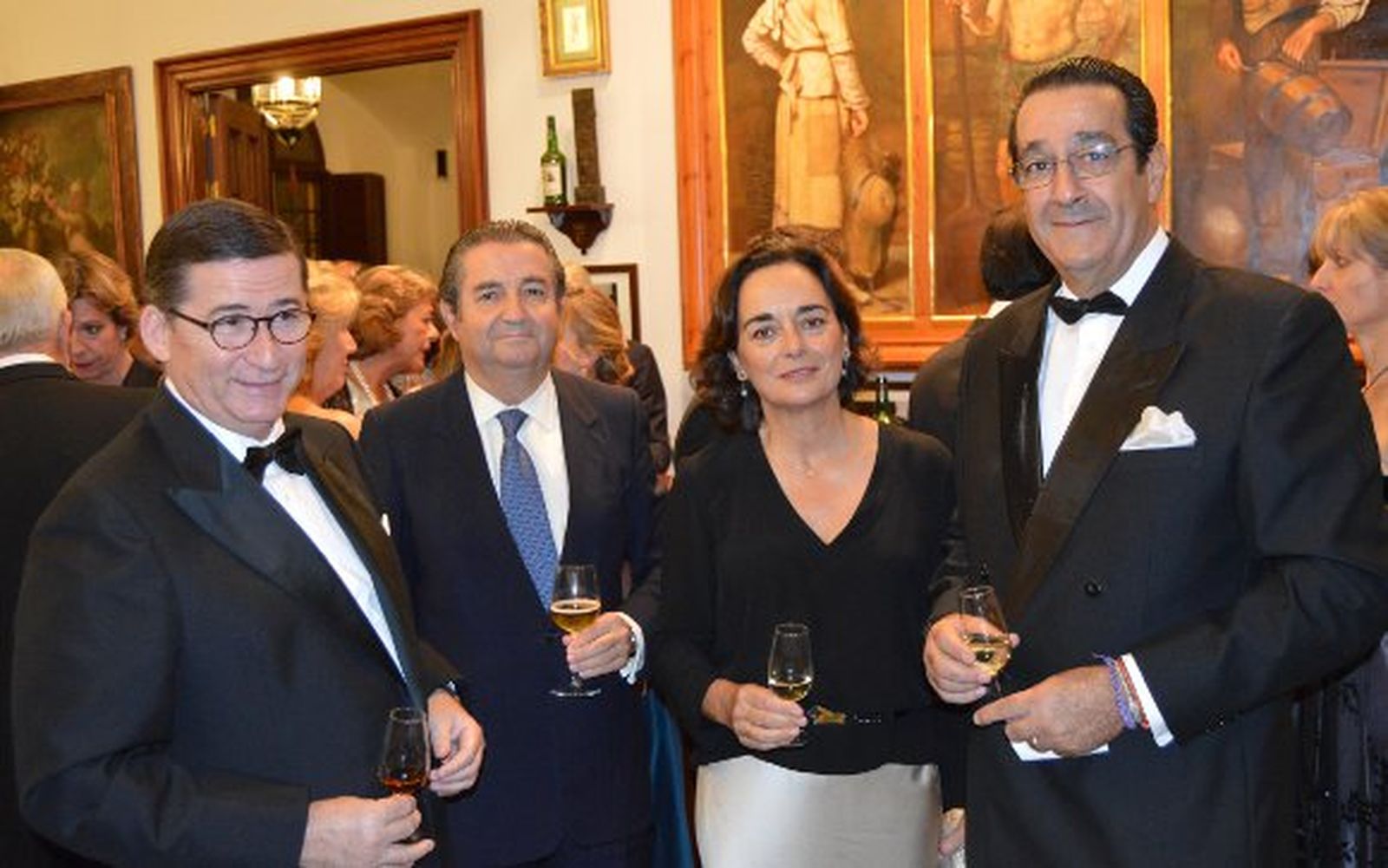 Félix Hernández, Ignacio González Valverde, Carmen Obando y Enrique Fernández de Bobadilla.

Foto: Ignacio Casas de Ciria