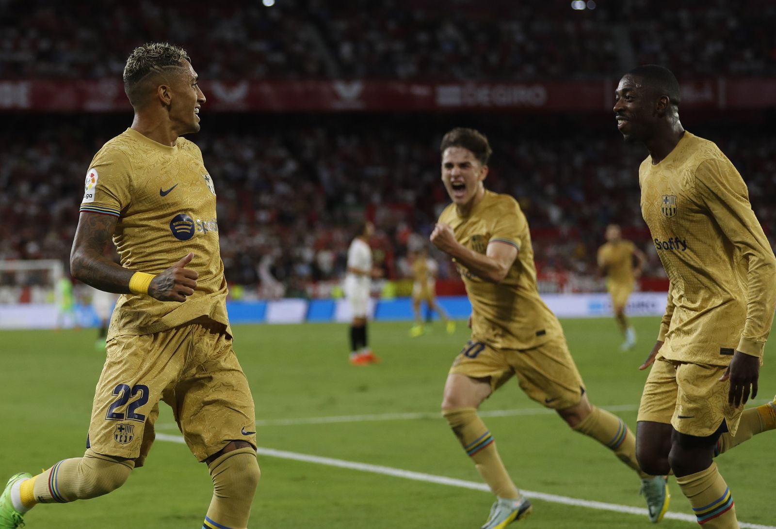 Las imágenes del Sevilla-Barcelona