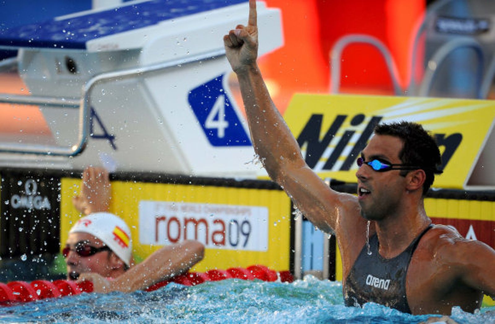 Rafa Muñoz, medalla de bronce en los 50 mariposa