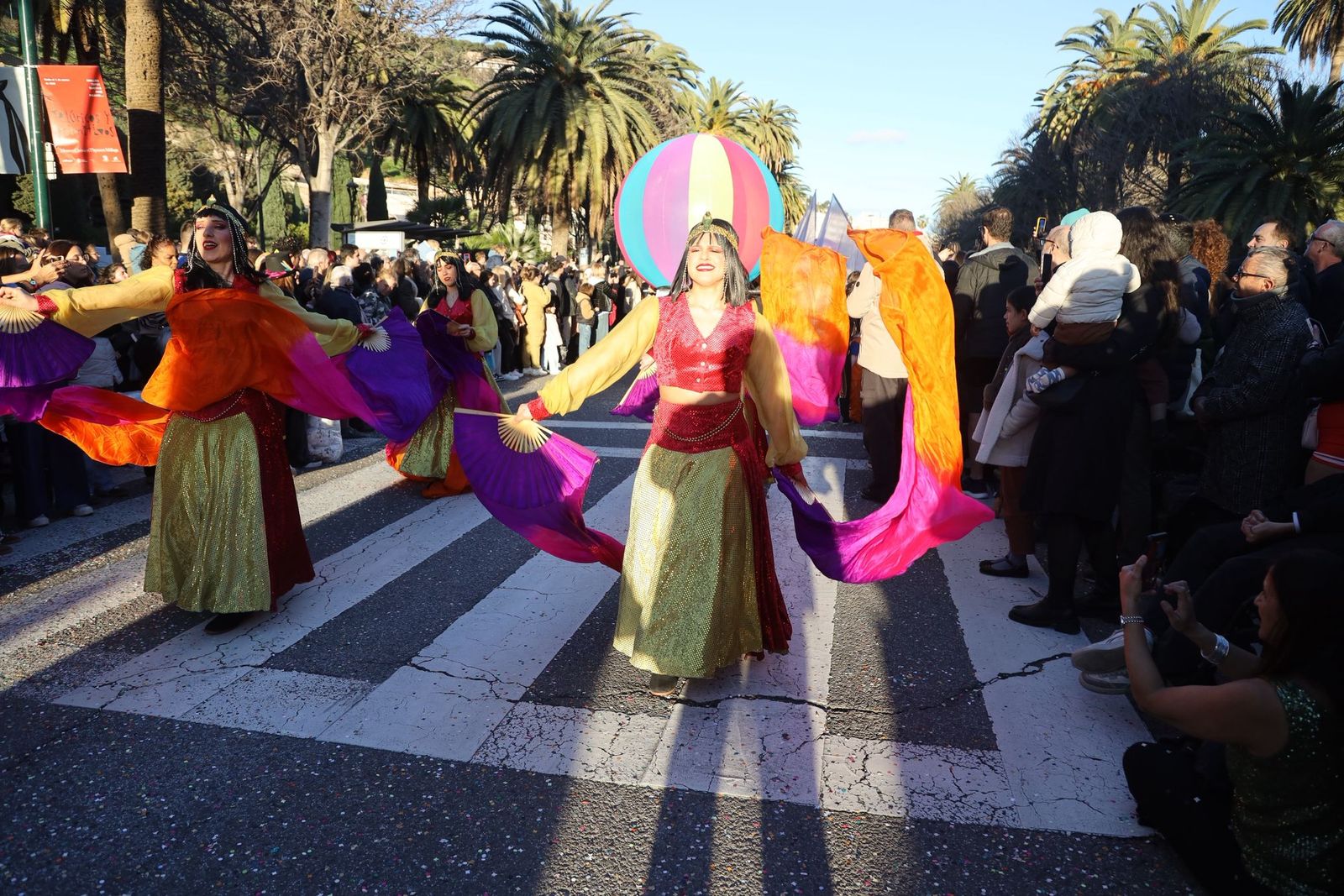 El Gran Desfile del Carnaval de Málaga, en imágenes