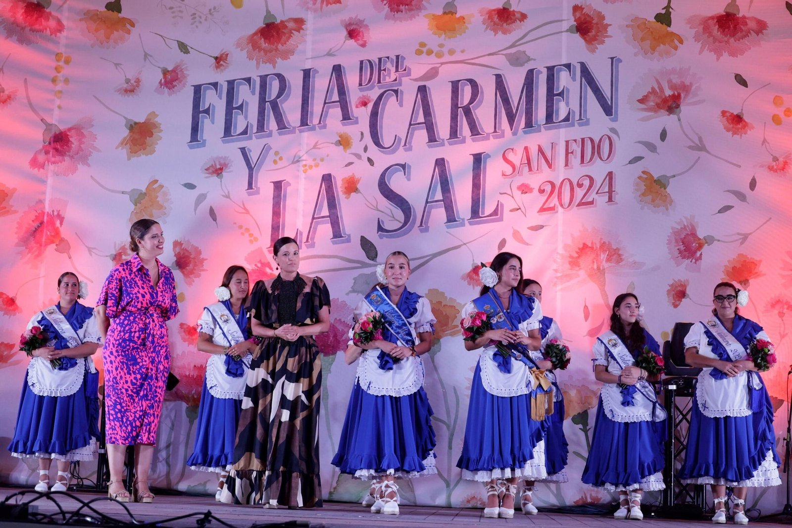 Las imágenes de la primera noche de la Feria del Carmen y de la Sal en San Fernando Las imágenes de la primera noche de la Feria del Carmen y de la Sal en San Fernando