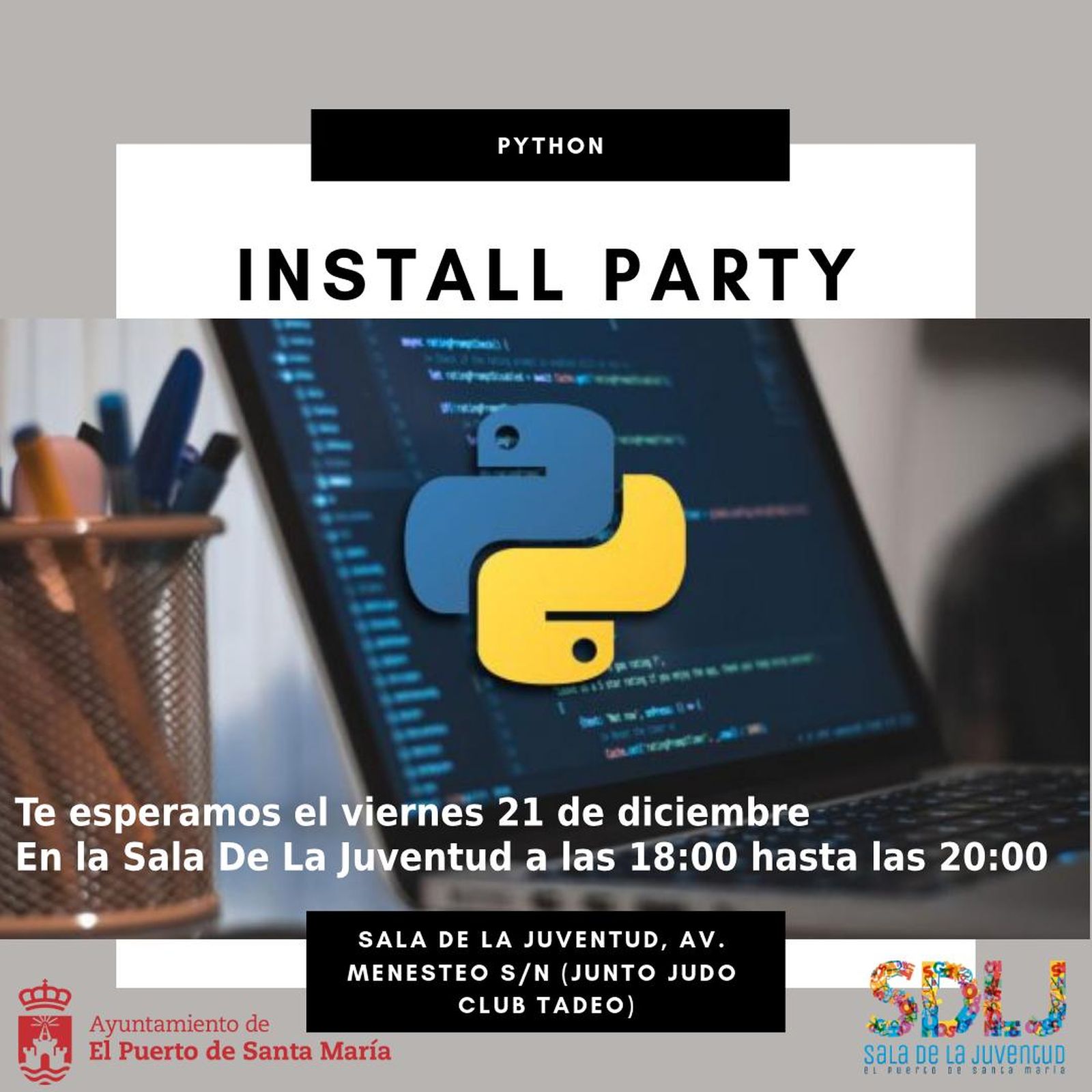 Cartel anunciador del evento.
