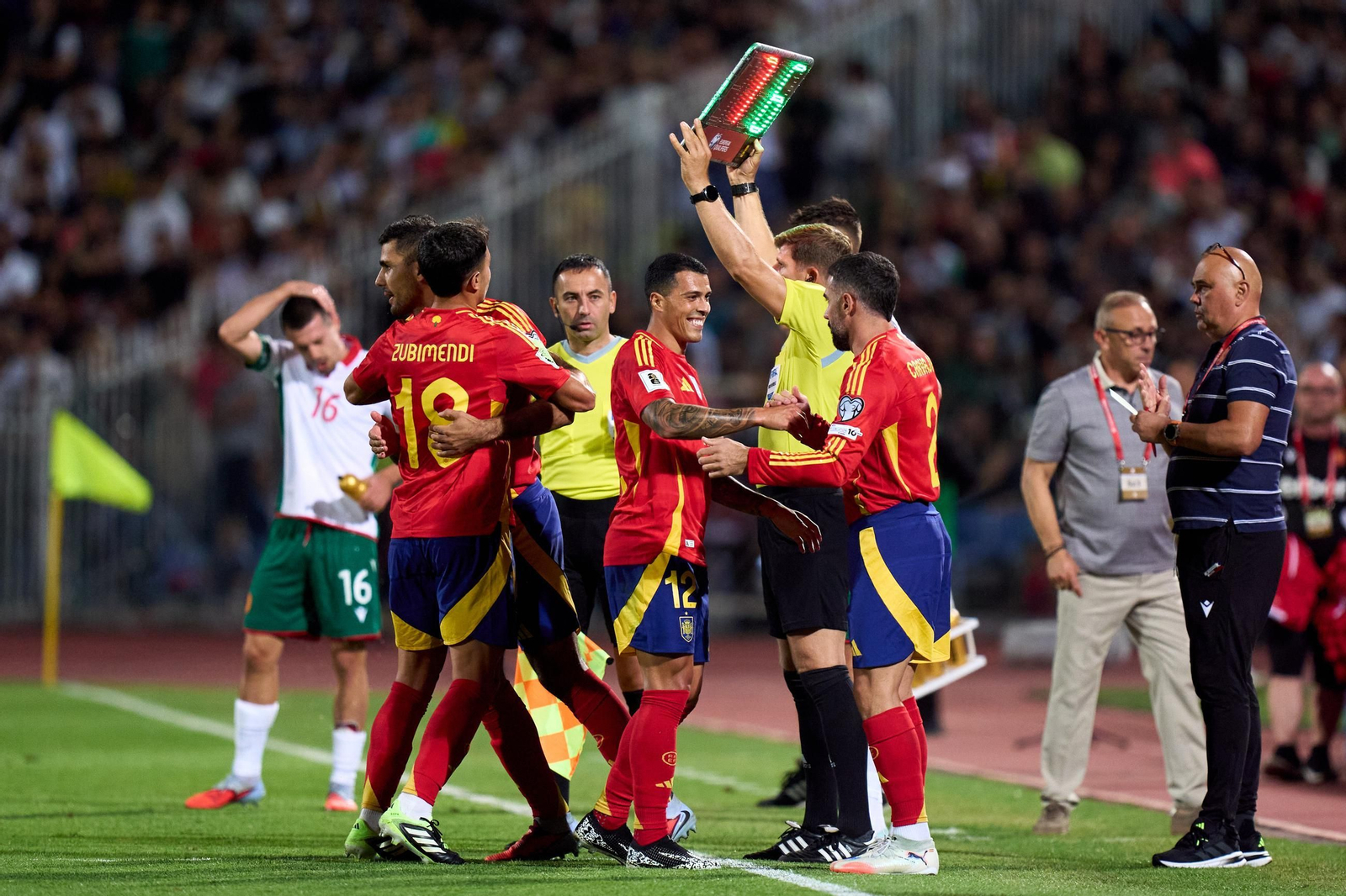 Las mejores fotos del Bulgaria-España