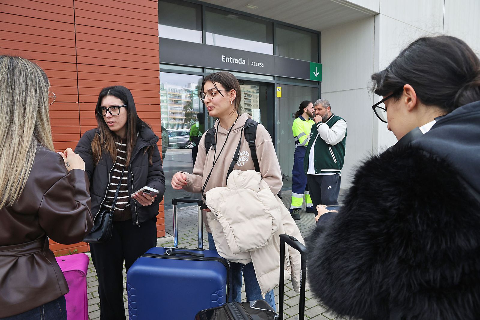Llegada del primer tren a Huelva tras el accidente de Adamuz