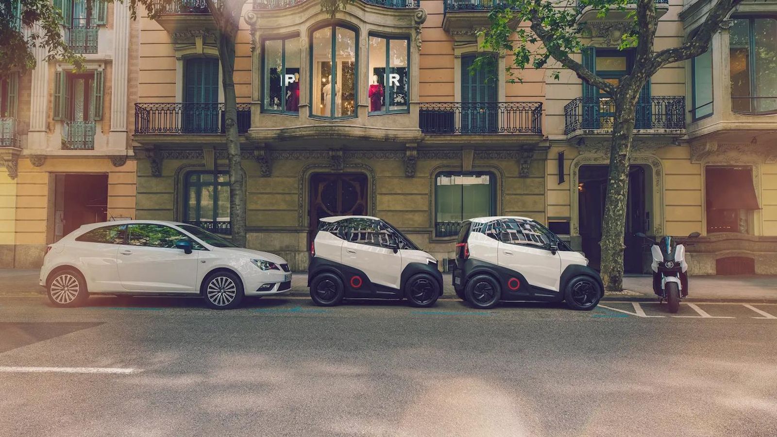 La longitud del Silence 04 es prácticamente la mitad de un coche compacto.