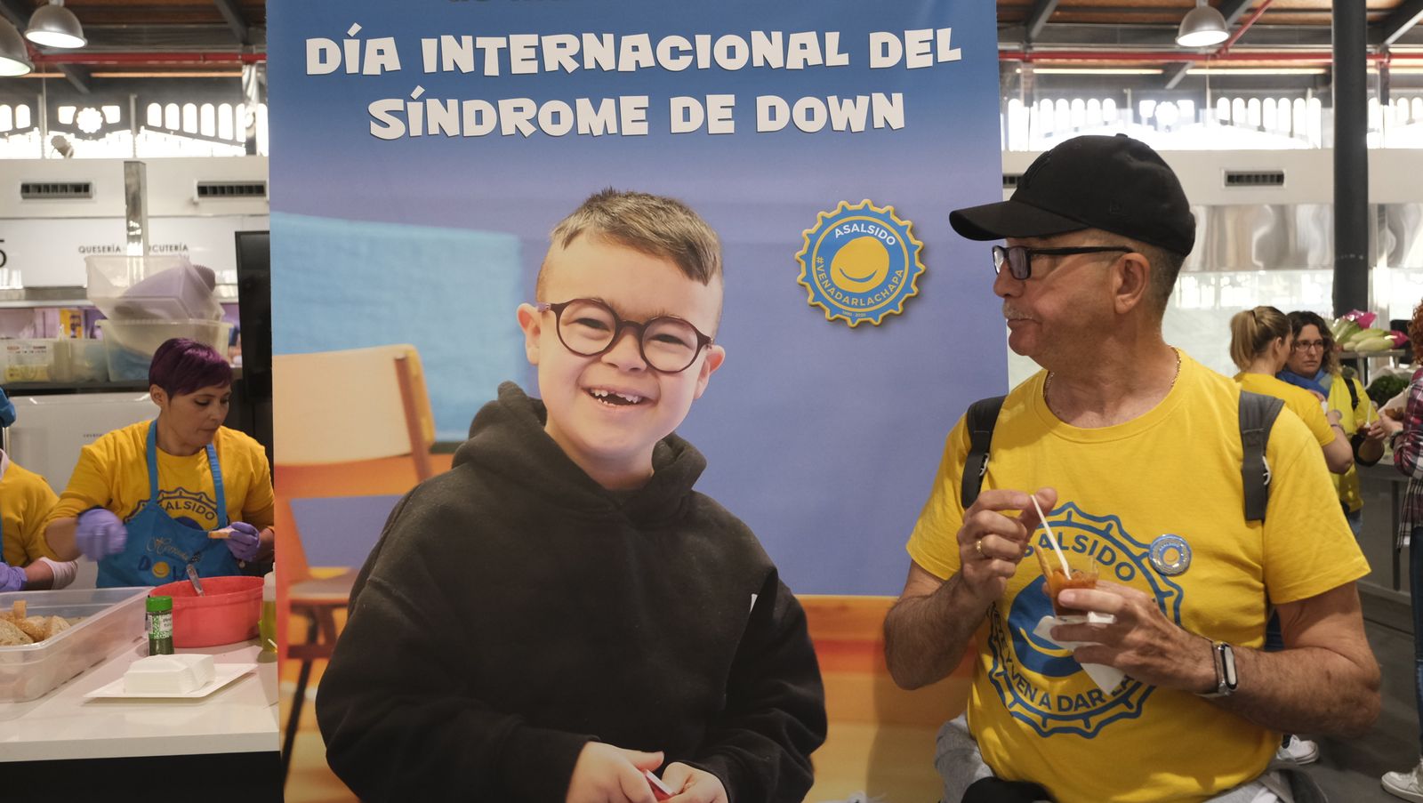 Showcooking-taller de gastronomía de Asalsido por el Día Mundial del Síndrome de Down