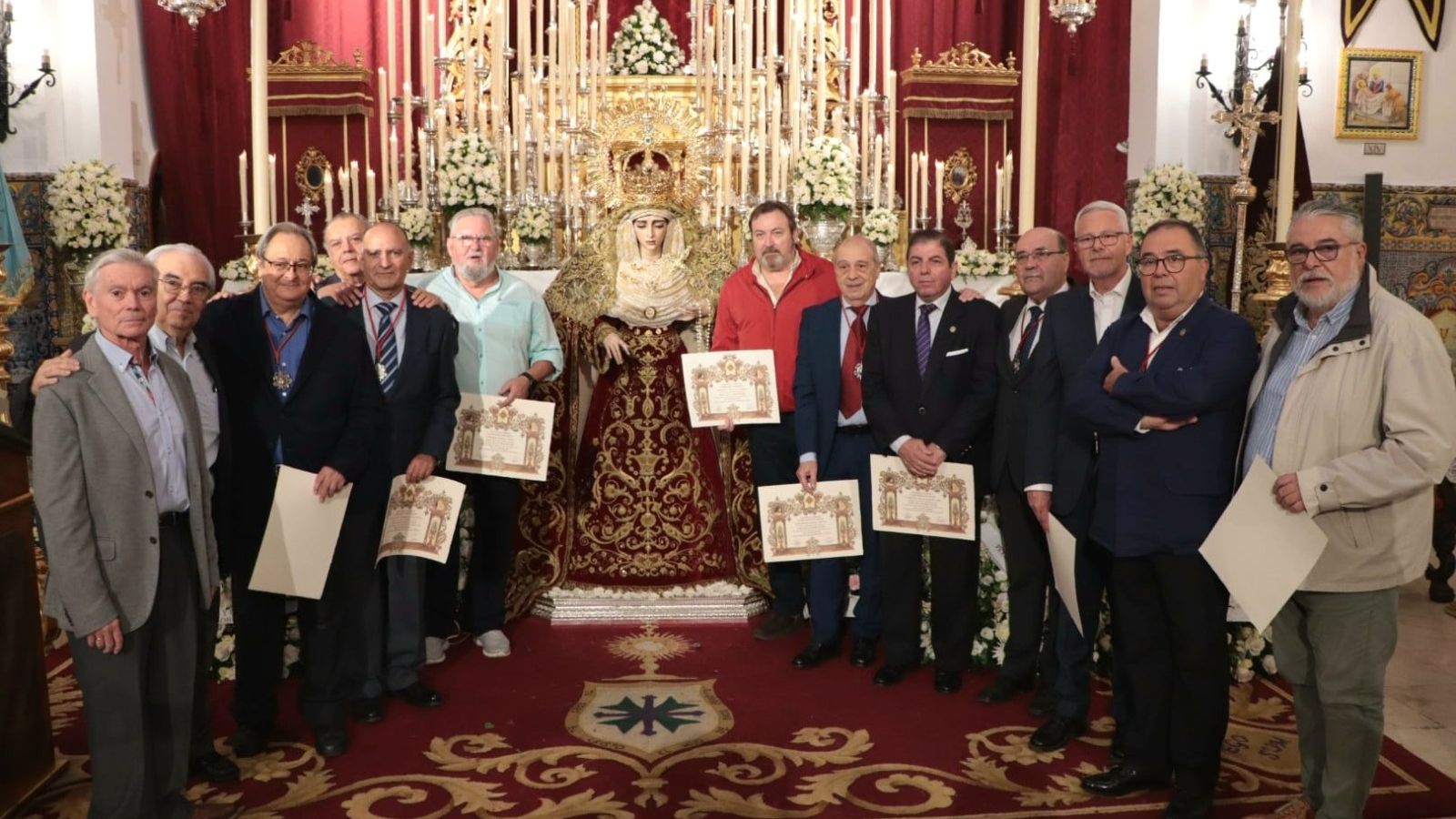 Eucaristía celebrada en la parroquia de San Gonzalo