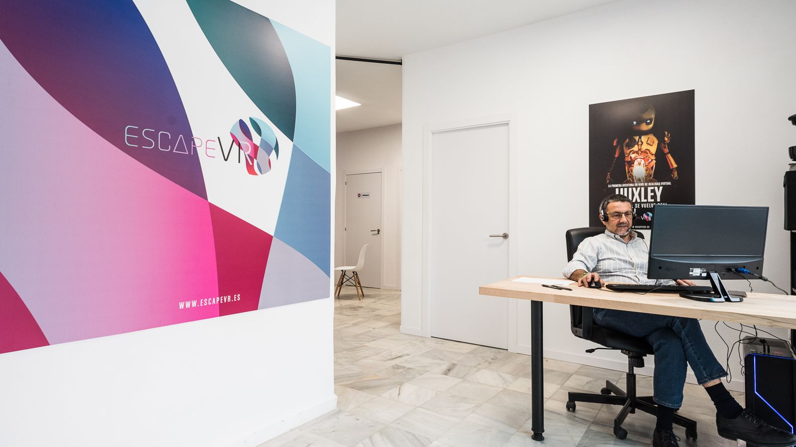 Entrada del espacio de juego.