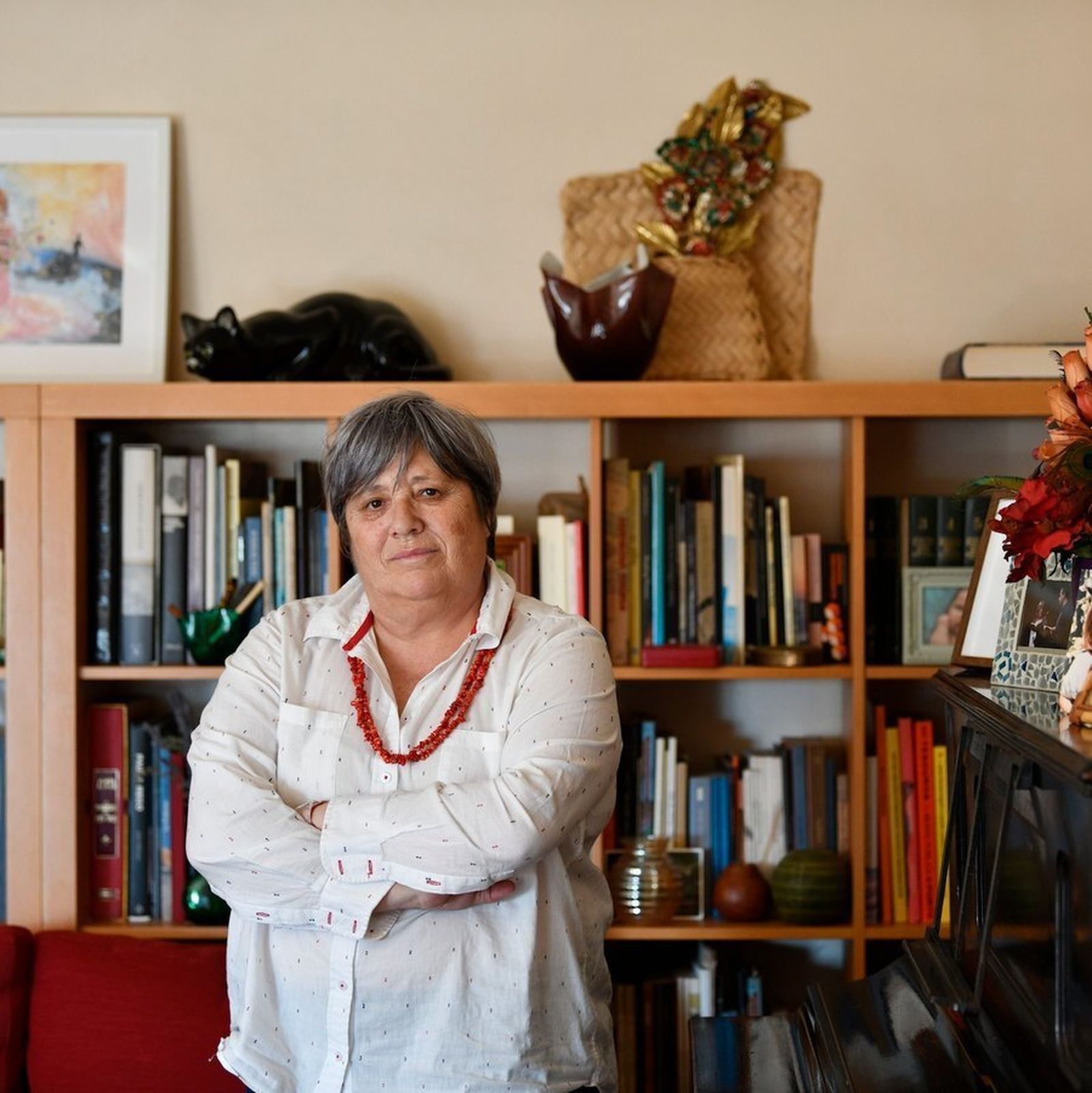 La poeta Ana Luísa Amaral, en una imagen cedida por la editorial Sexto Piso.