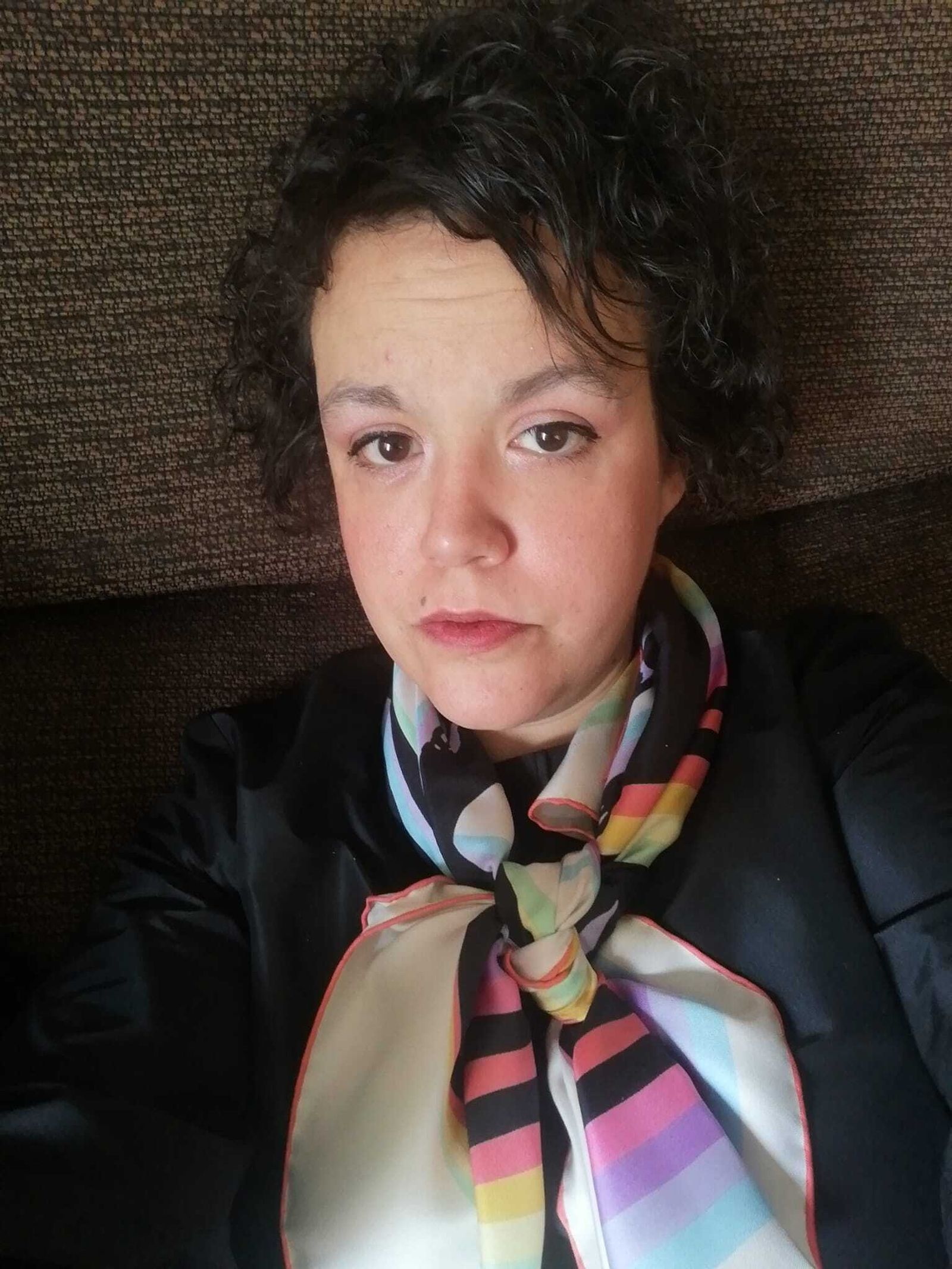 Leticia García, autora del libro 'Batallón de modistillas'.