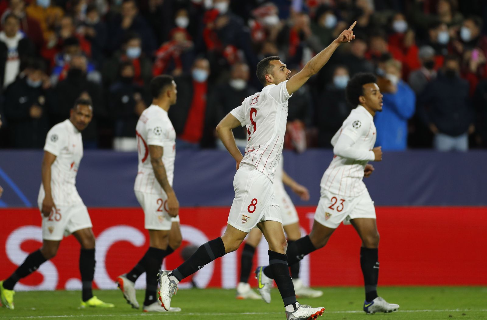 Las imágenes del Sevilla-Wolfsburgo