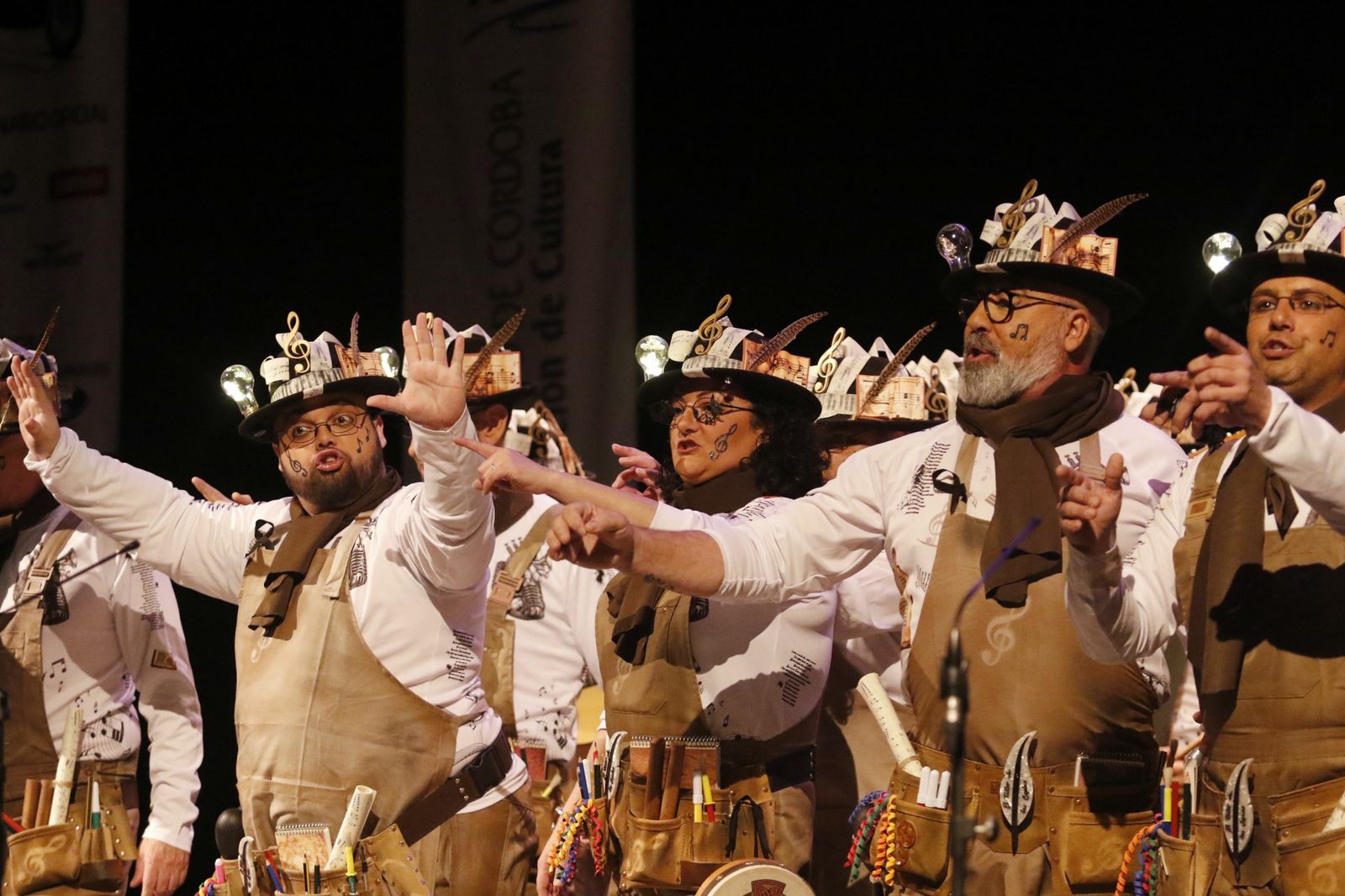 Comparsa 'El taller de las coplas'.