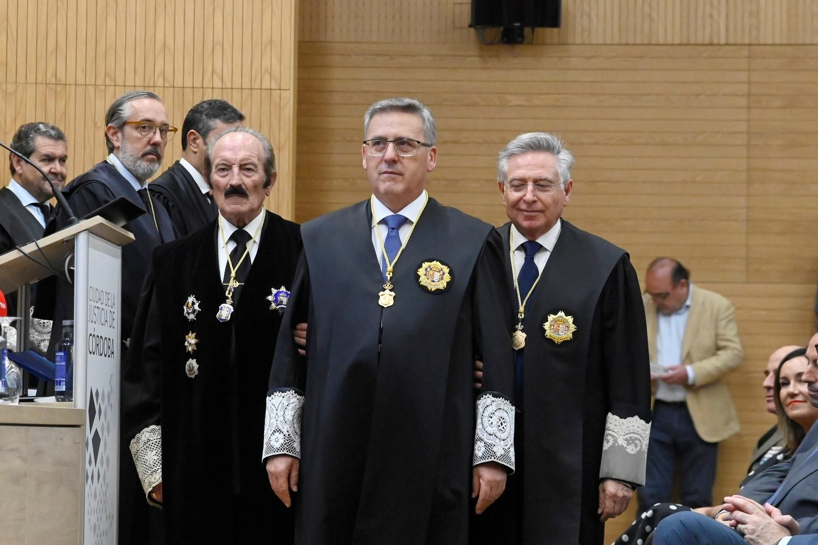 En imágenes, la toma de posesión de Miguel Ángel Pareja como presidente de la Audiencia Provincial