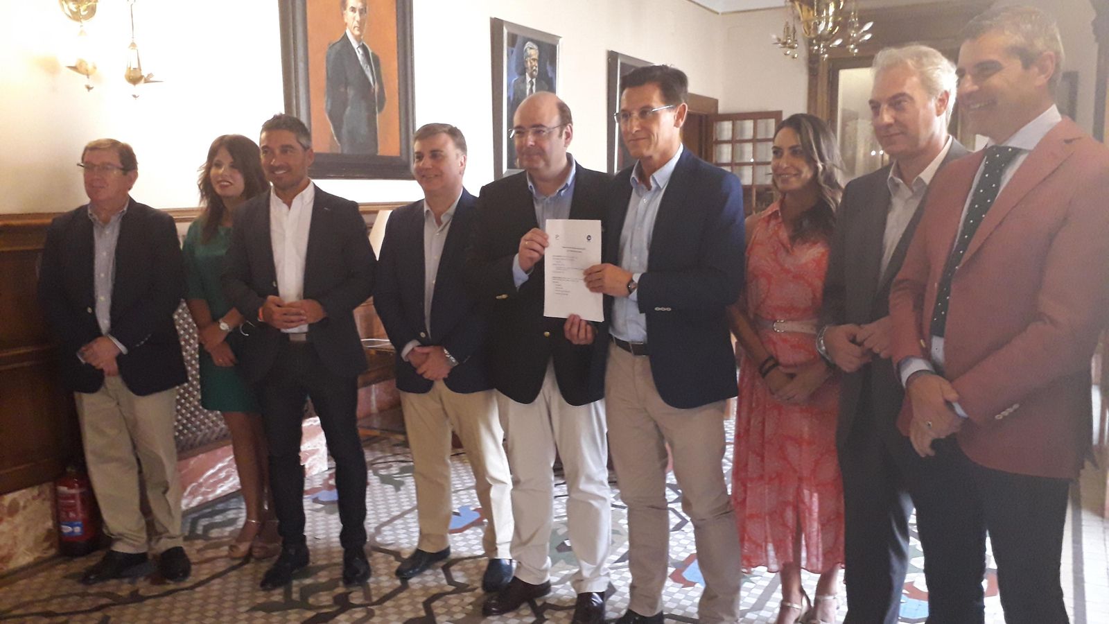 Imagen del acuerdo tras la tercera reunión de negociación.