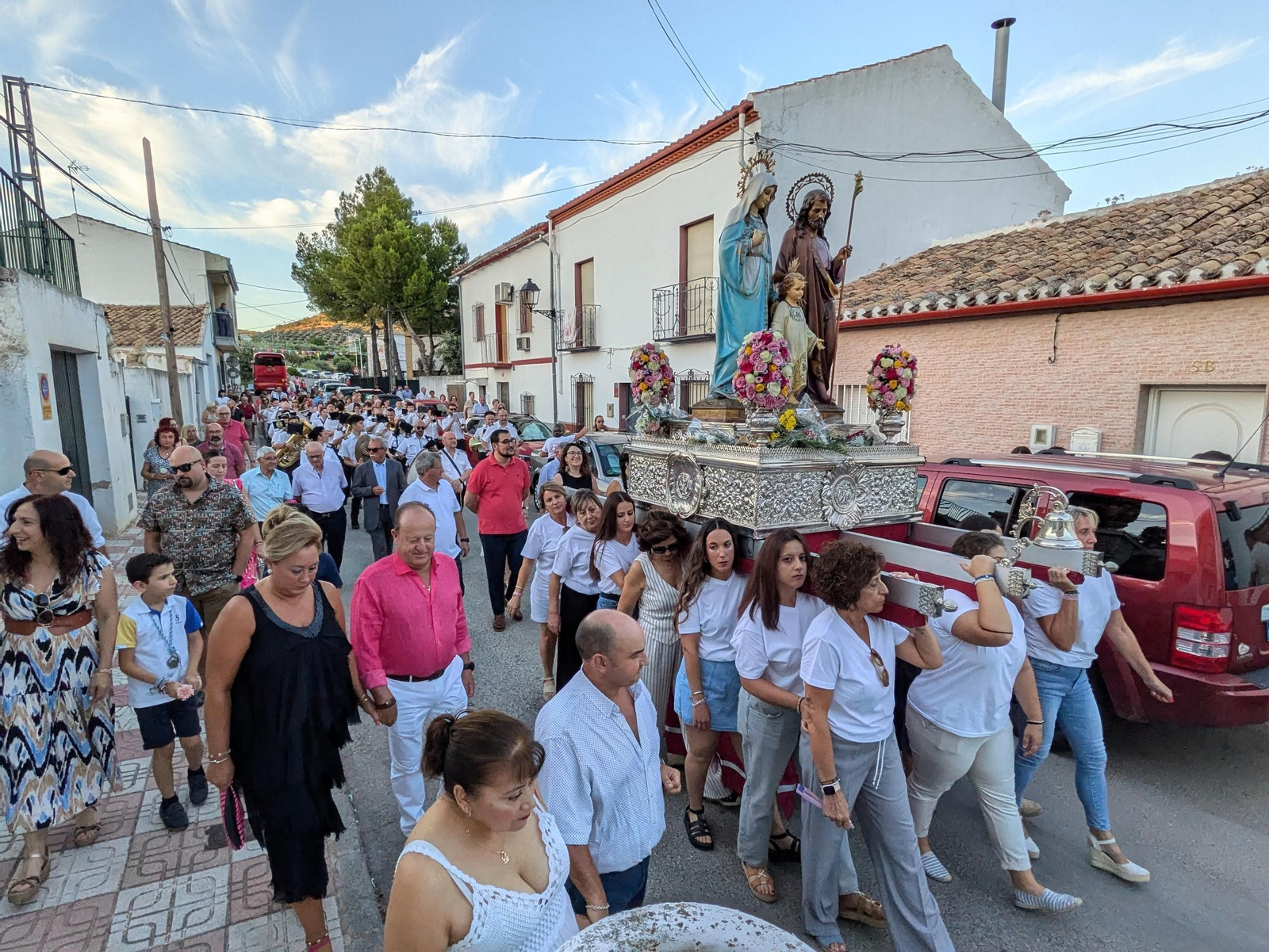 Las fiestas de la Sagrada Familia de Las Casillas de Martos, en imágenes