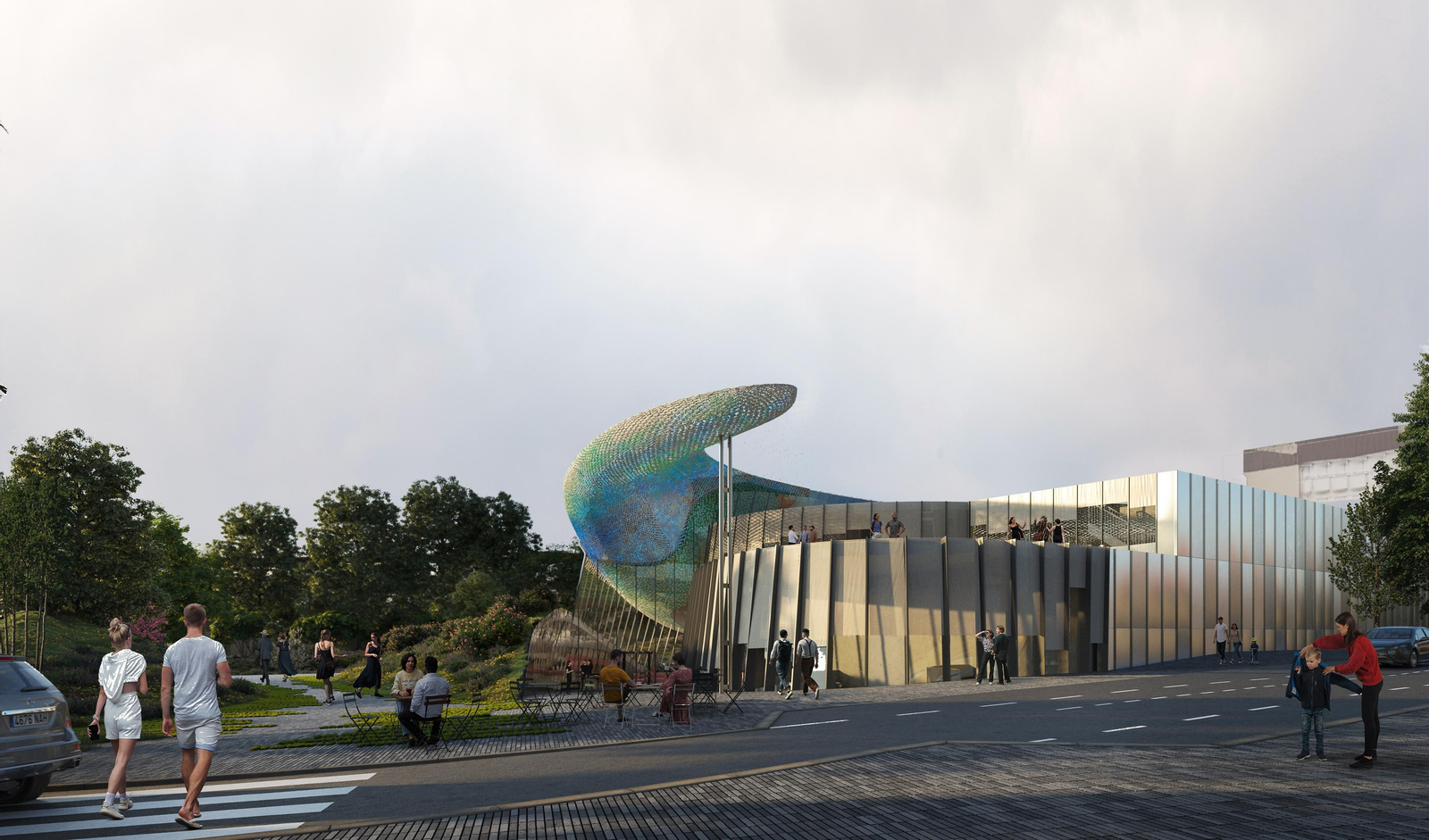 Las fotos del proyecto del nuevo CaixaForum de Málaga