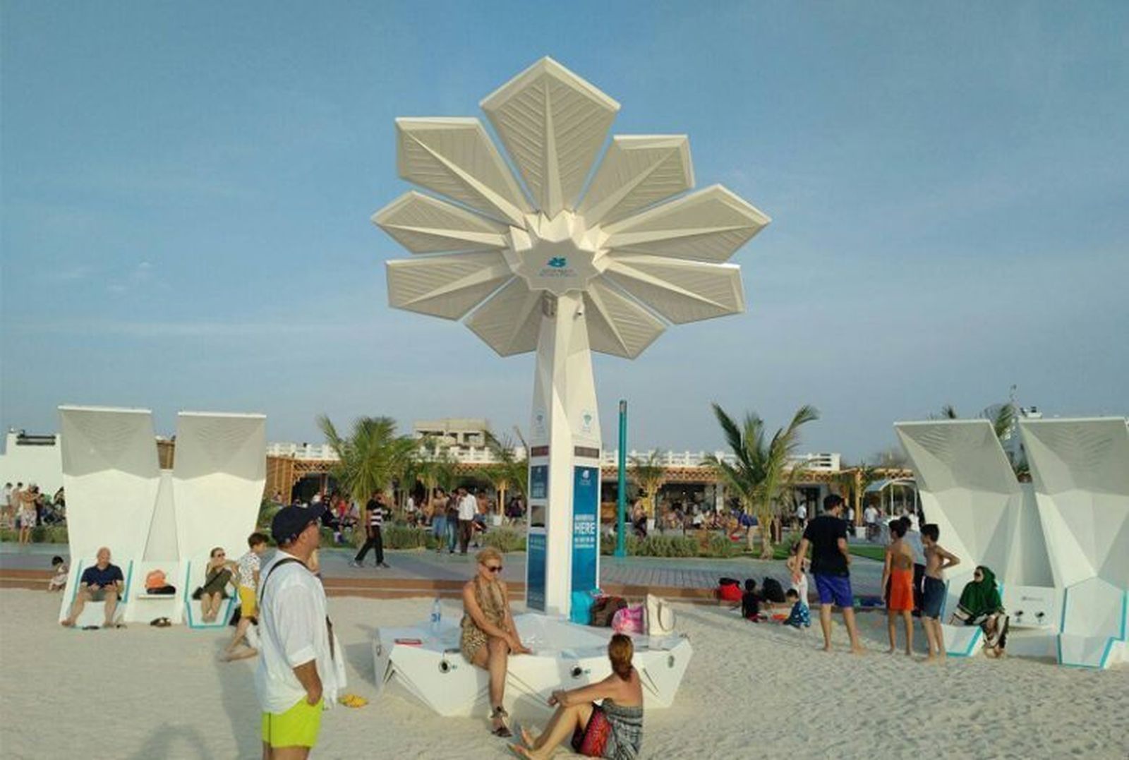 Las palmeras wifi de Dubái