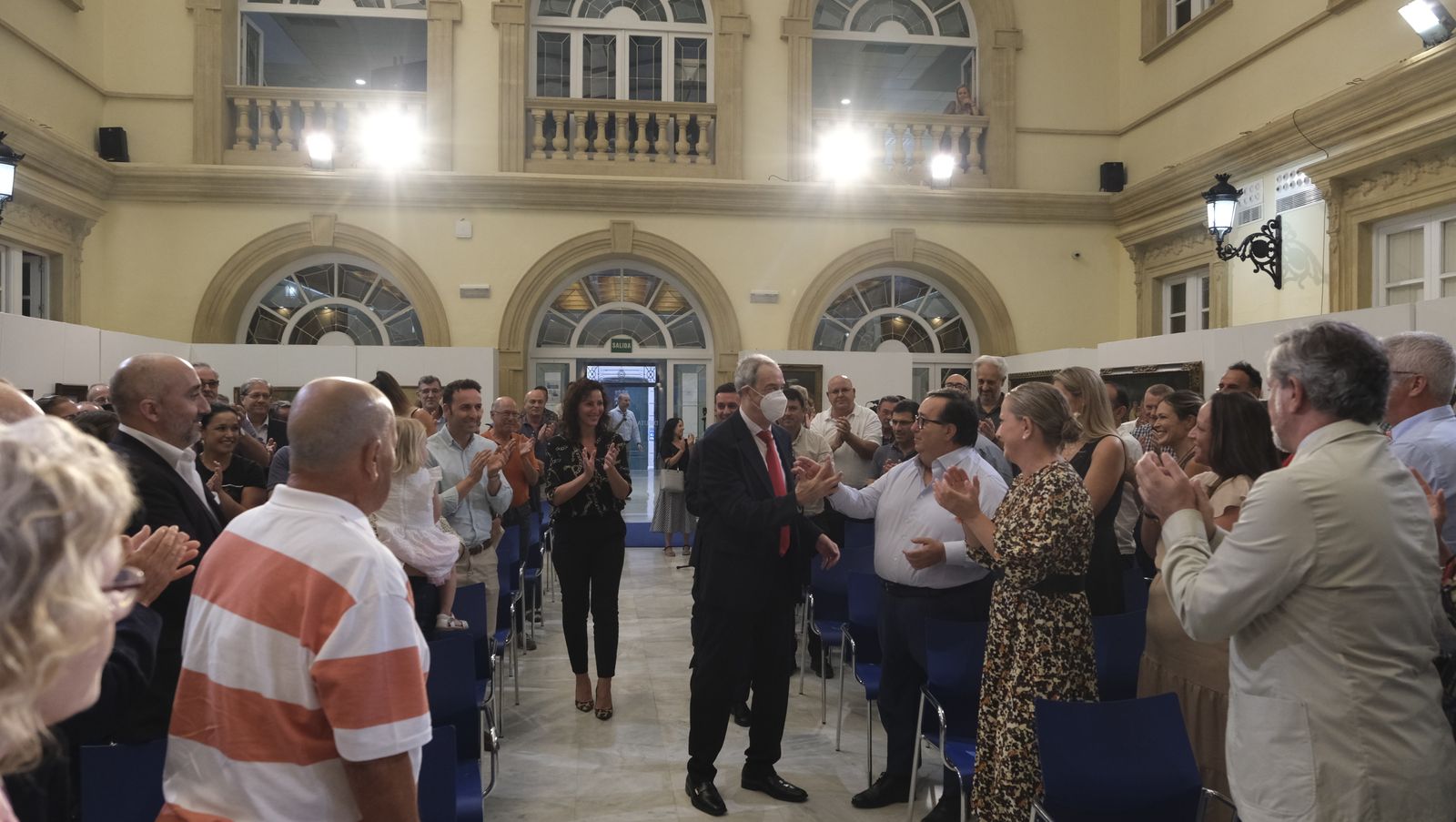 Imágenes de la entrega del Escudo de Oro de la Diputación de Almería a Ambrosio Sánchez