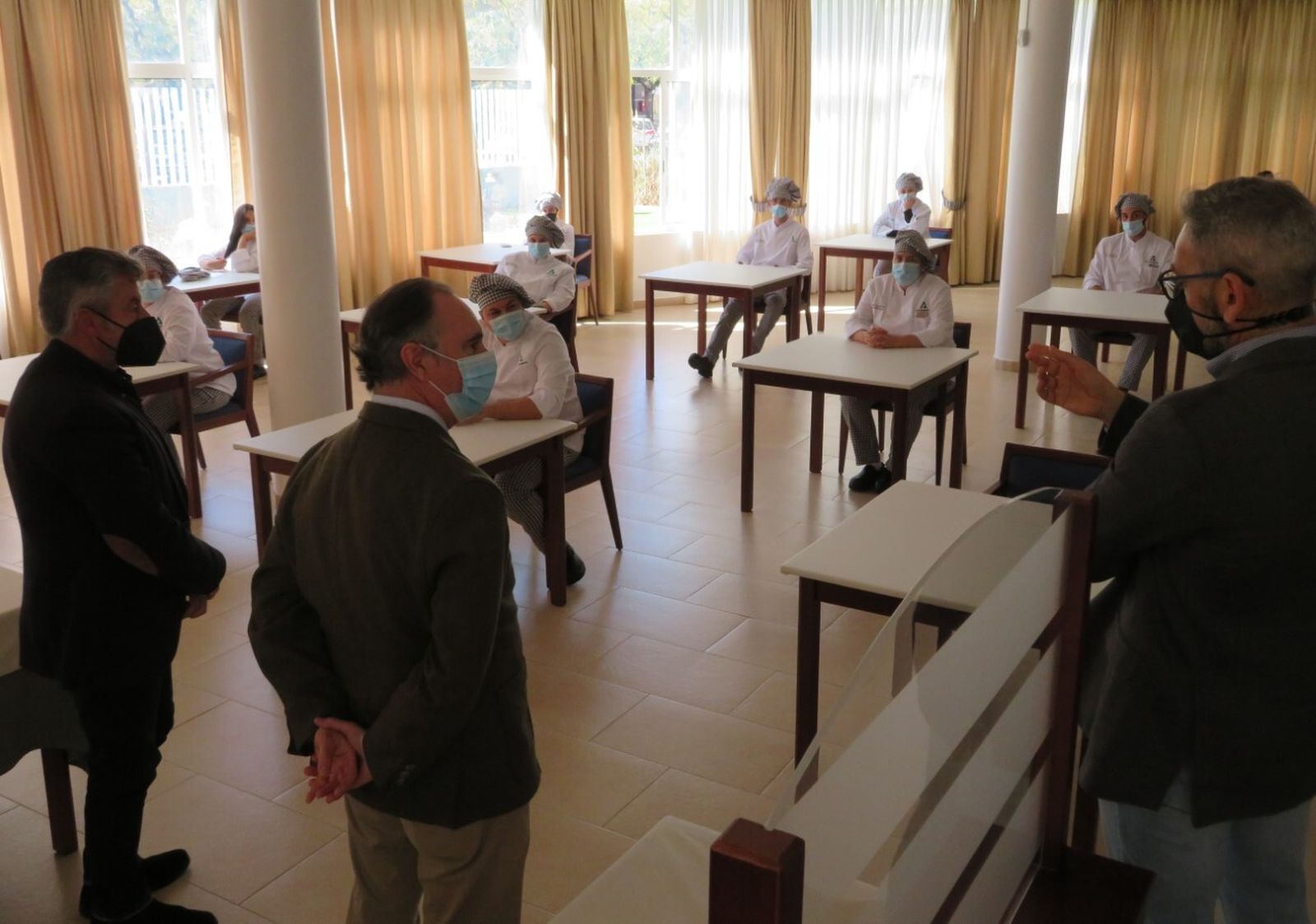 La Escuela de Hostelería de Islantilla prepara a nuevos profesionales.