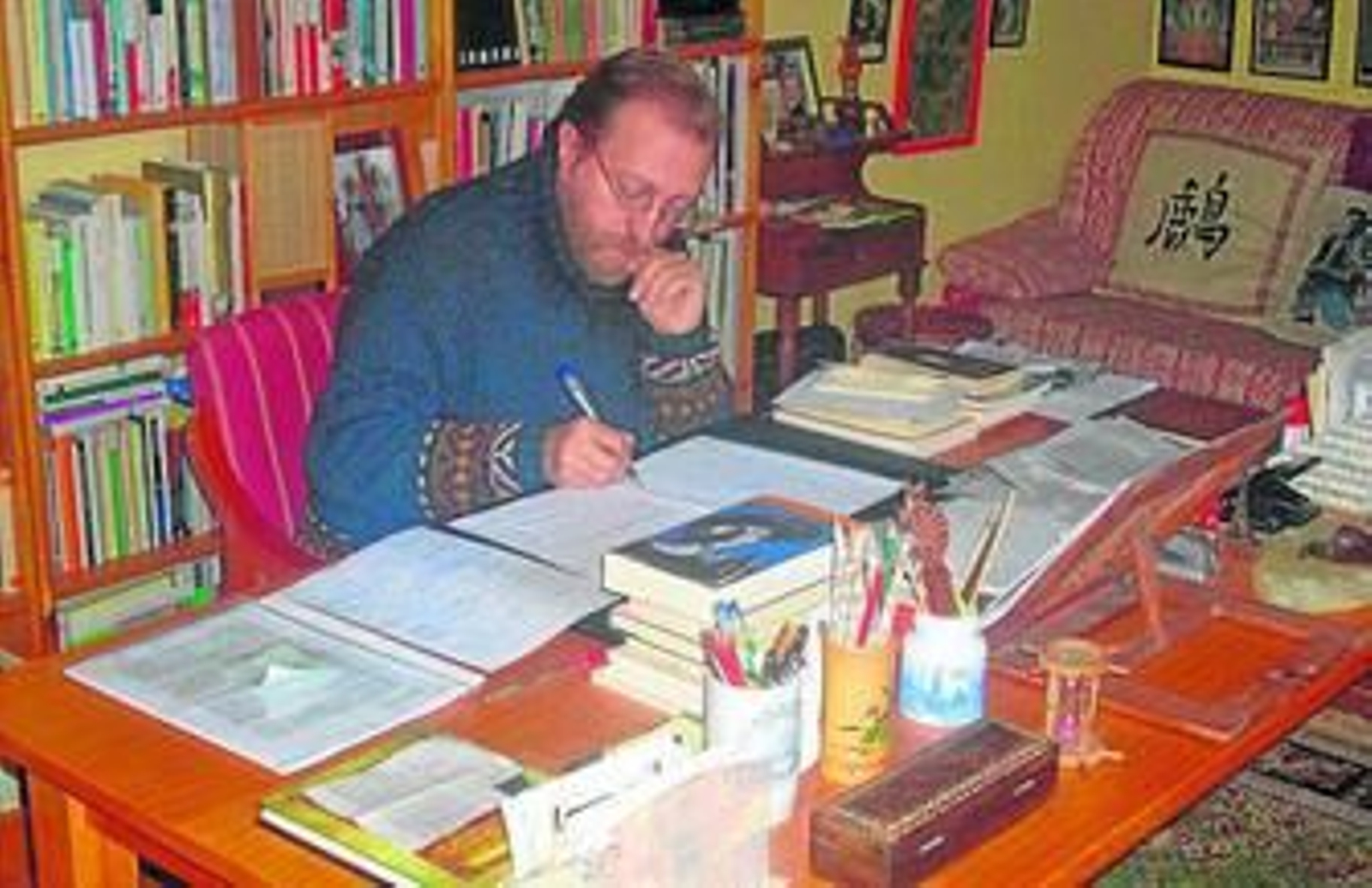 El escritor granadino Ángel Olgoso.