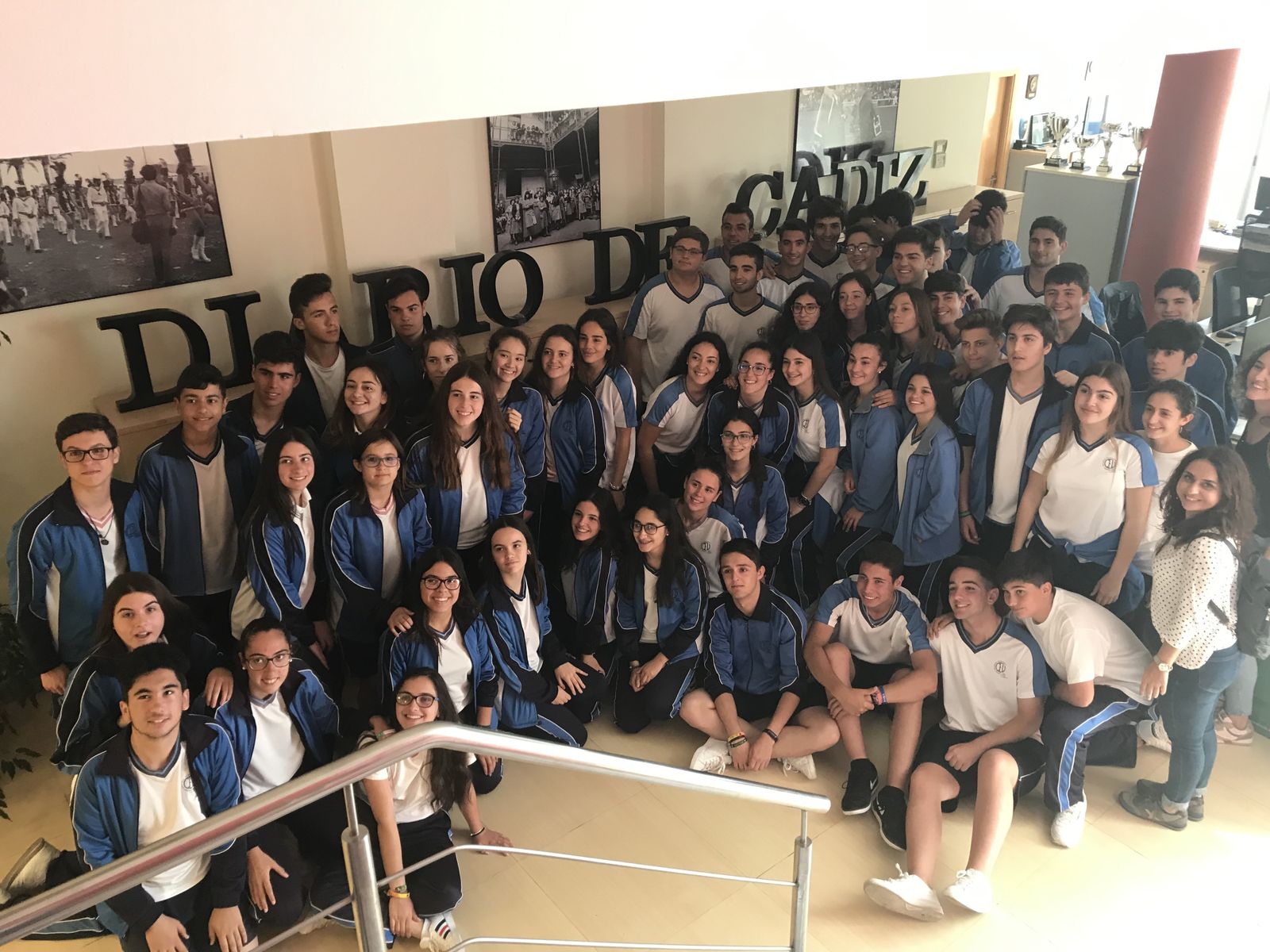 Visita del colegio Divino Salvador de Vejer