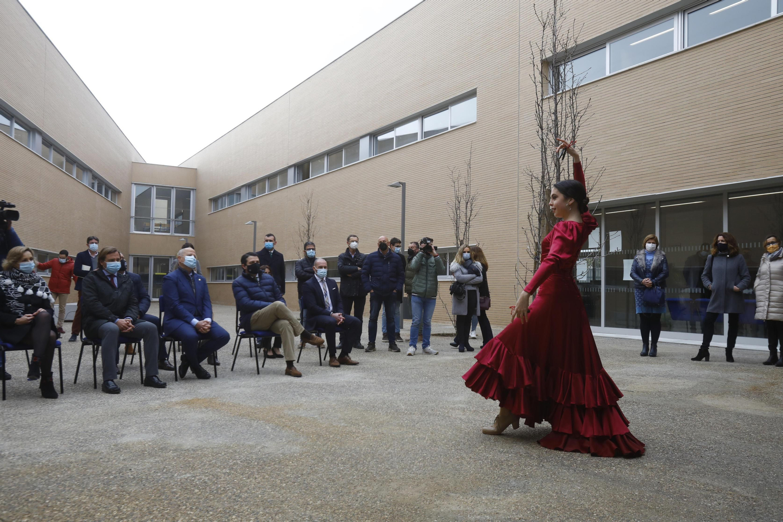Las fotografías de la inauguración del colegio Turruñuelos.
