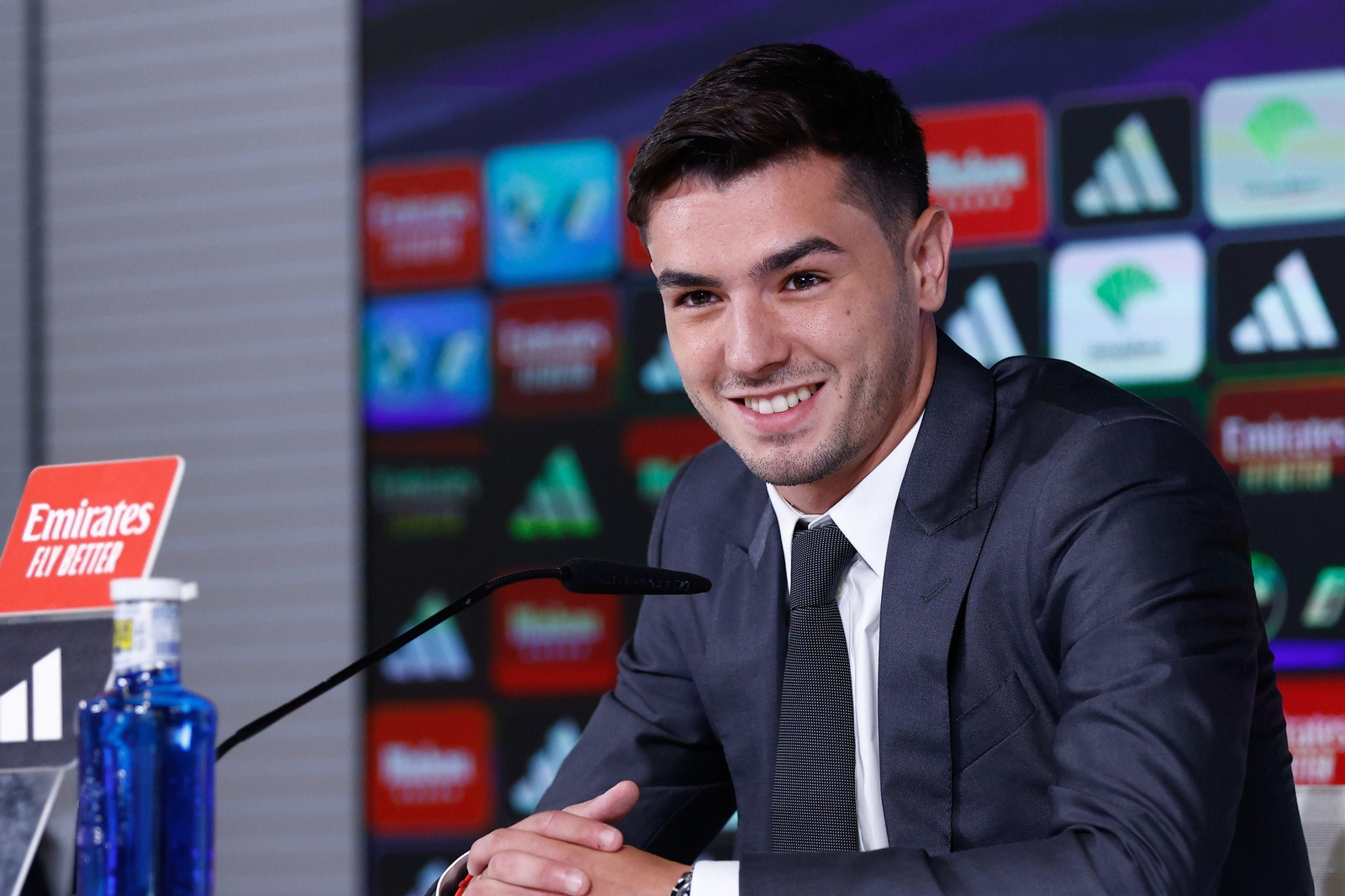 El regreso de Brahim Díaz al Real Madrid, en fotos