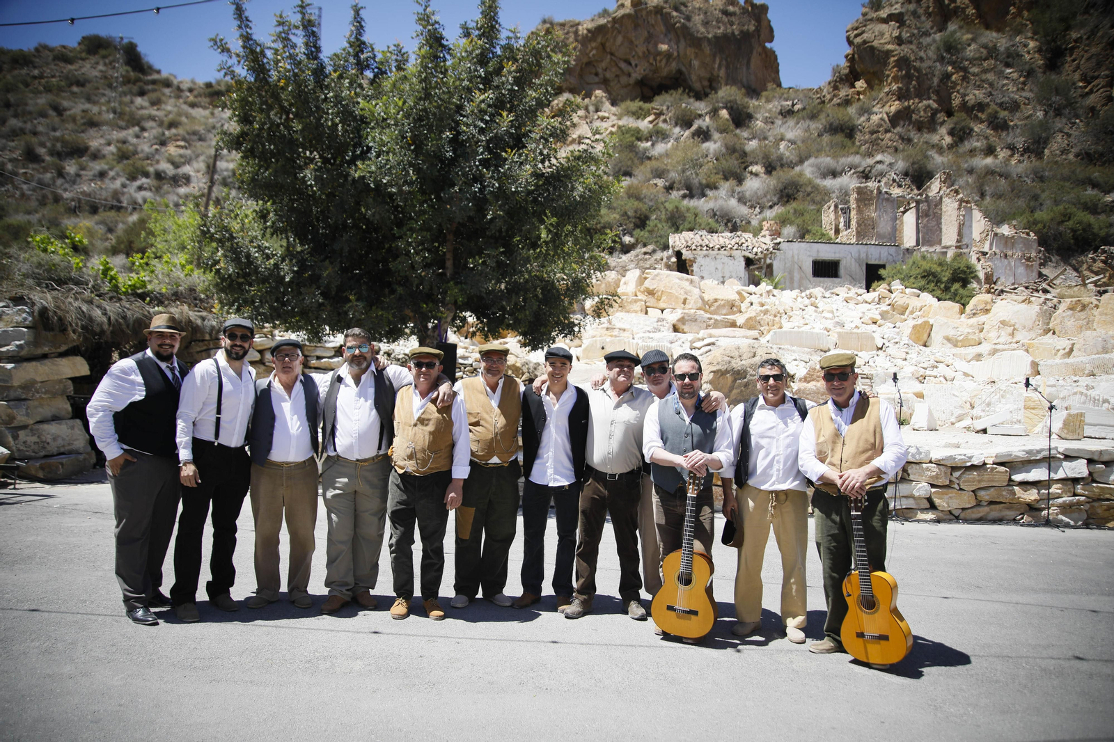 VI Recreación Histórica "Canteros y Caciques en la lucha por el Mármol", en imágenes