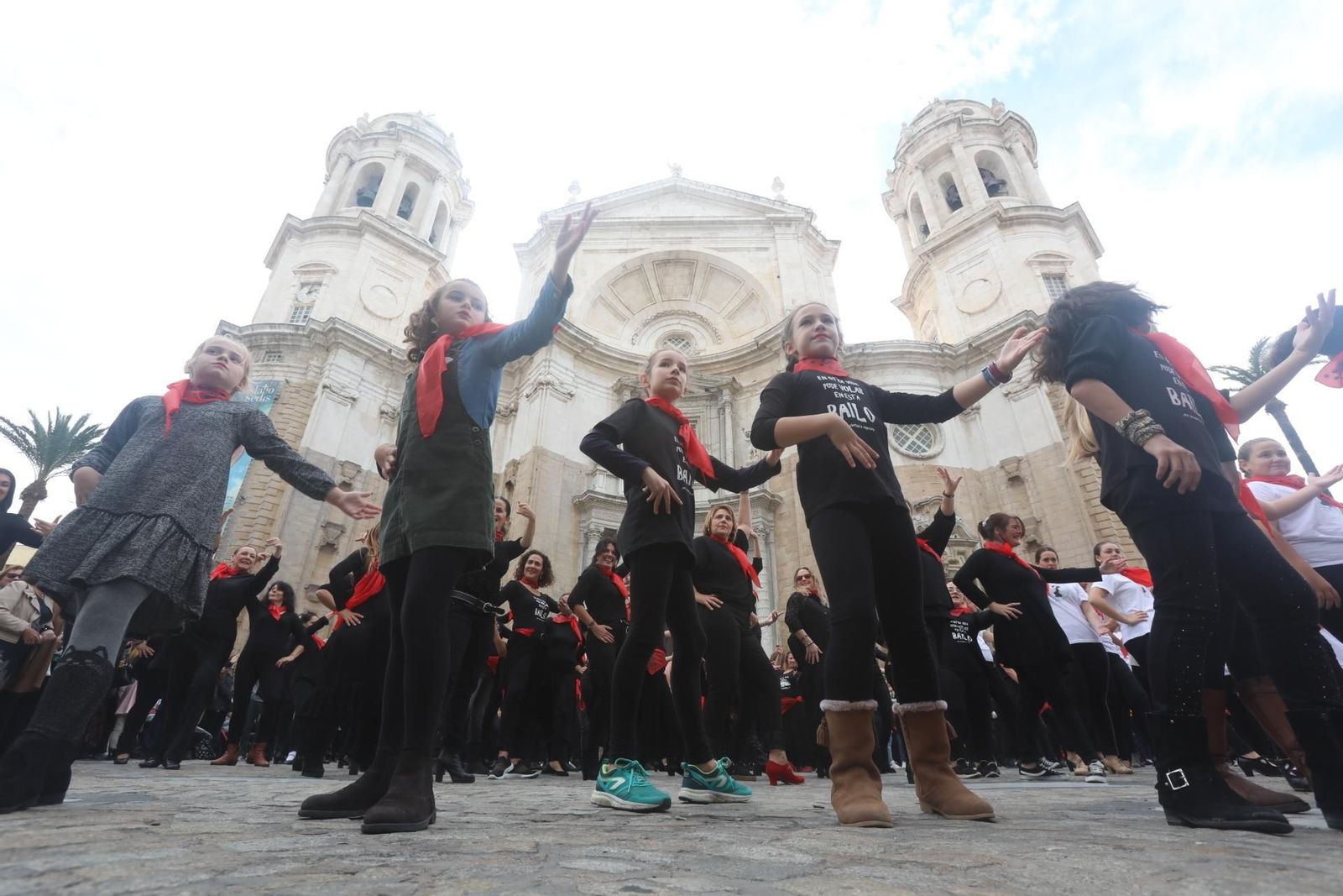 Flashmob con María Moreno y Sergio Monroy