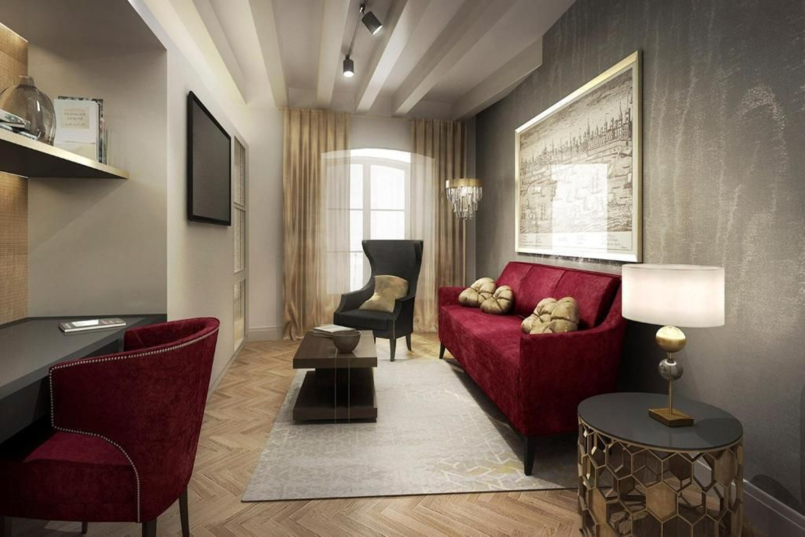 Así serán algunas de las dependencias del nuevo hotel de Sagasta, en Cádiz