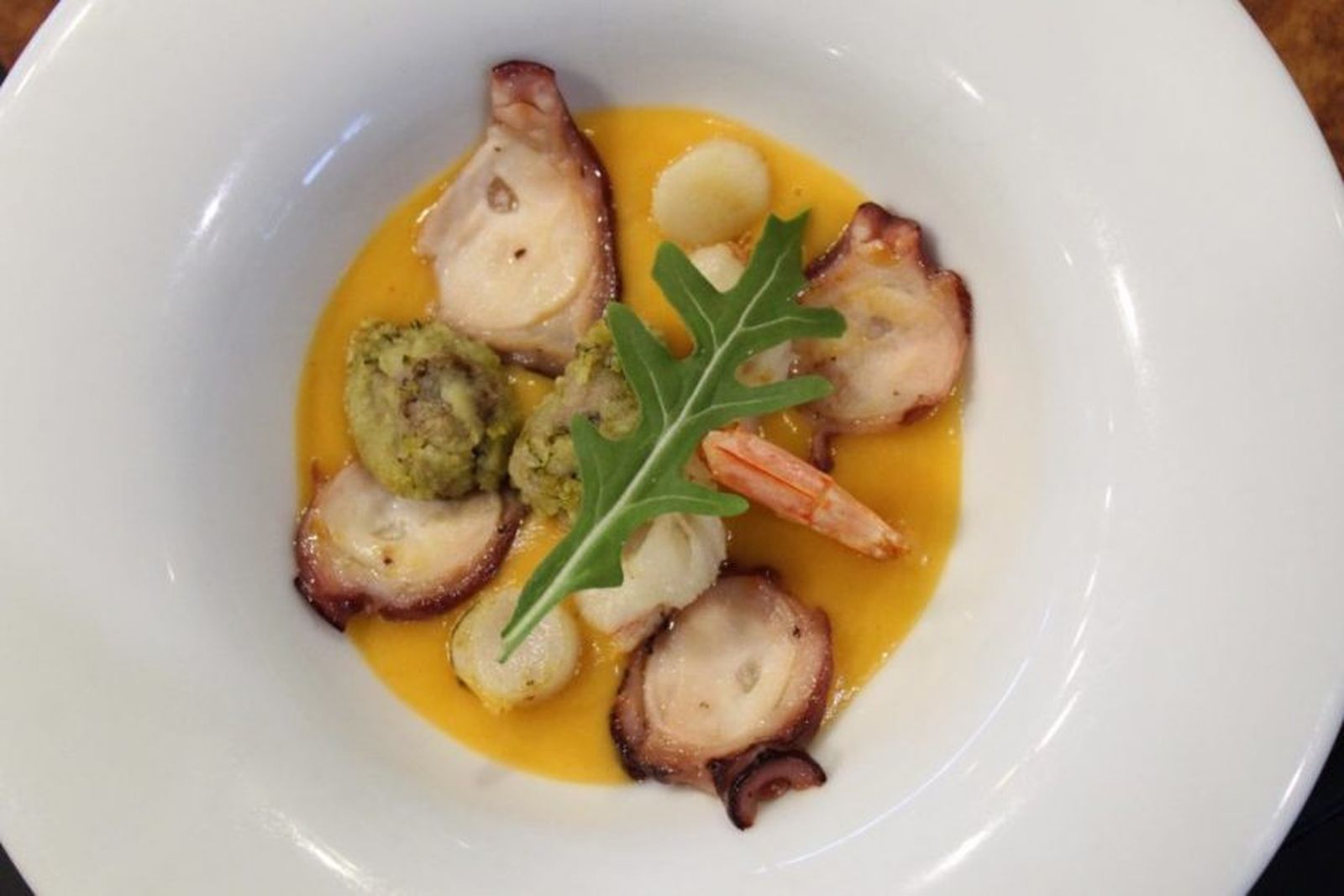 El original pulpo a la brasa de Yebra