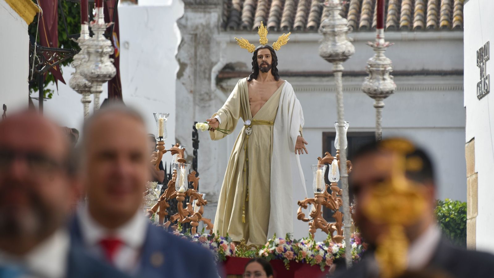 Fotos de la procesión del Resucitado en San Roque