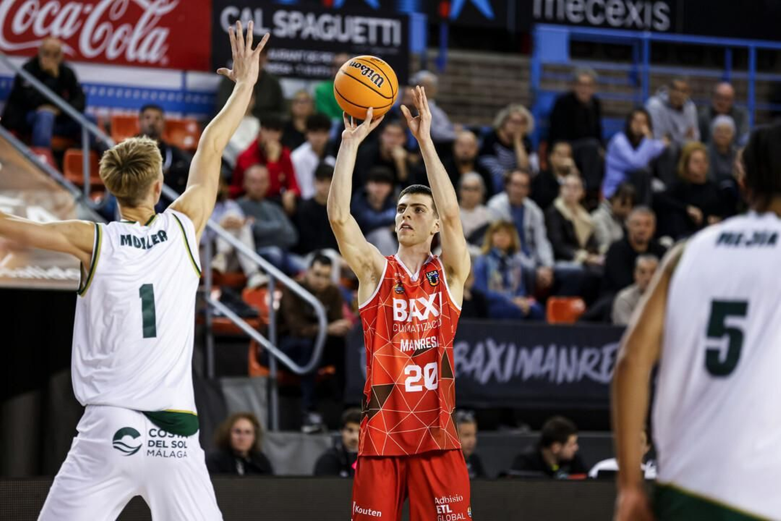 Liga U22: El Unicaja rozó la épica en Manresa con Moller y Butajevas descomunales