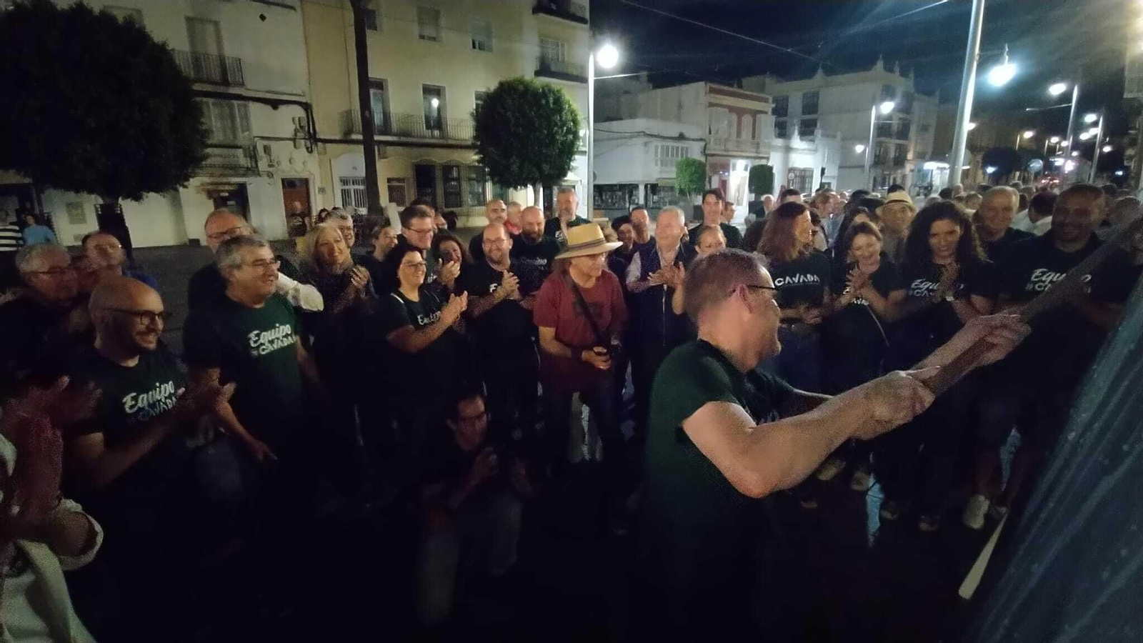 Las imágenes del comienzo de la campaña en San Fernando