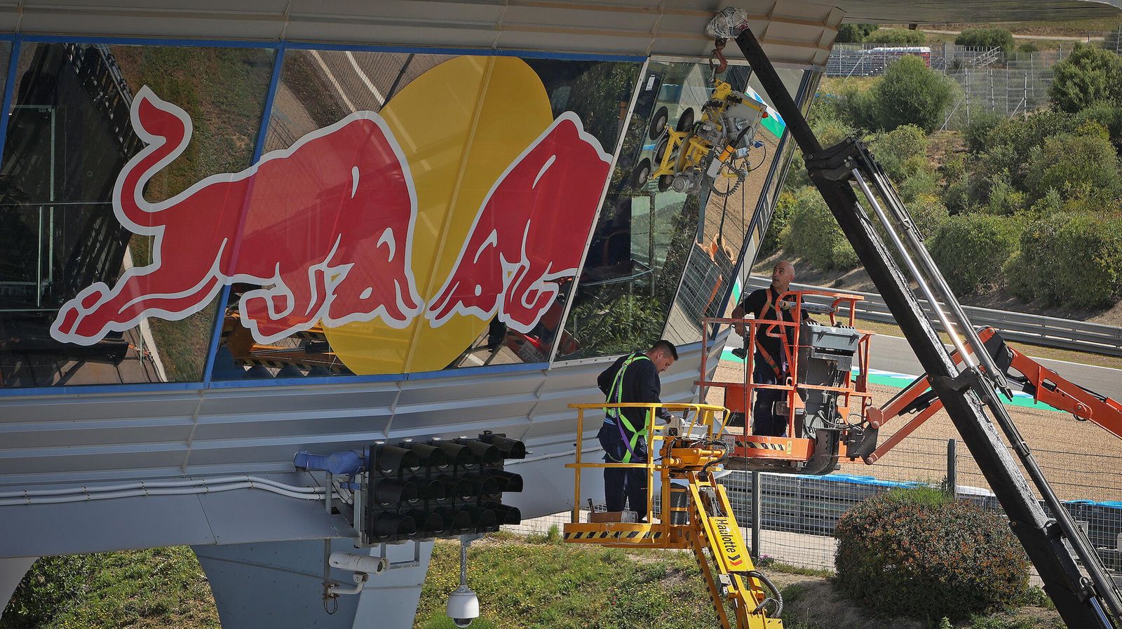 Así se prepara  el circuito para recibir el Gran Premio