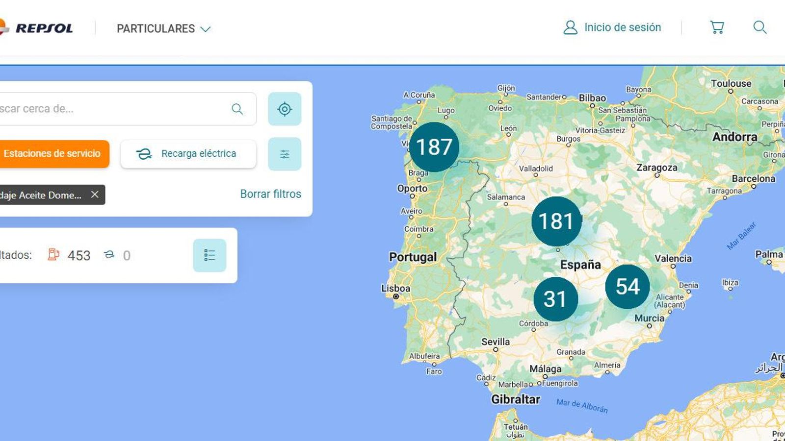 Los puntos de recogida