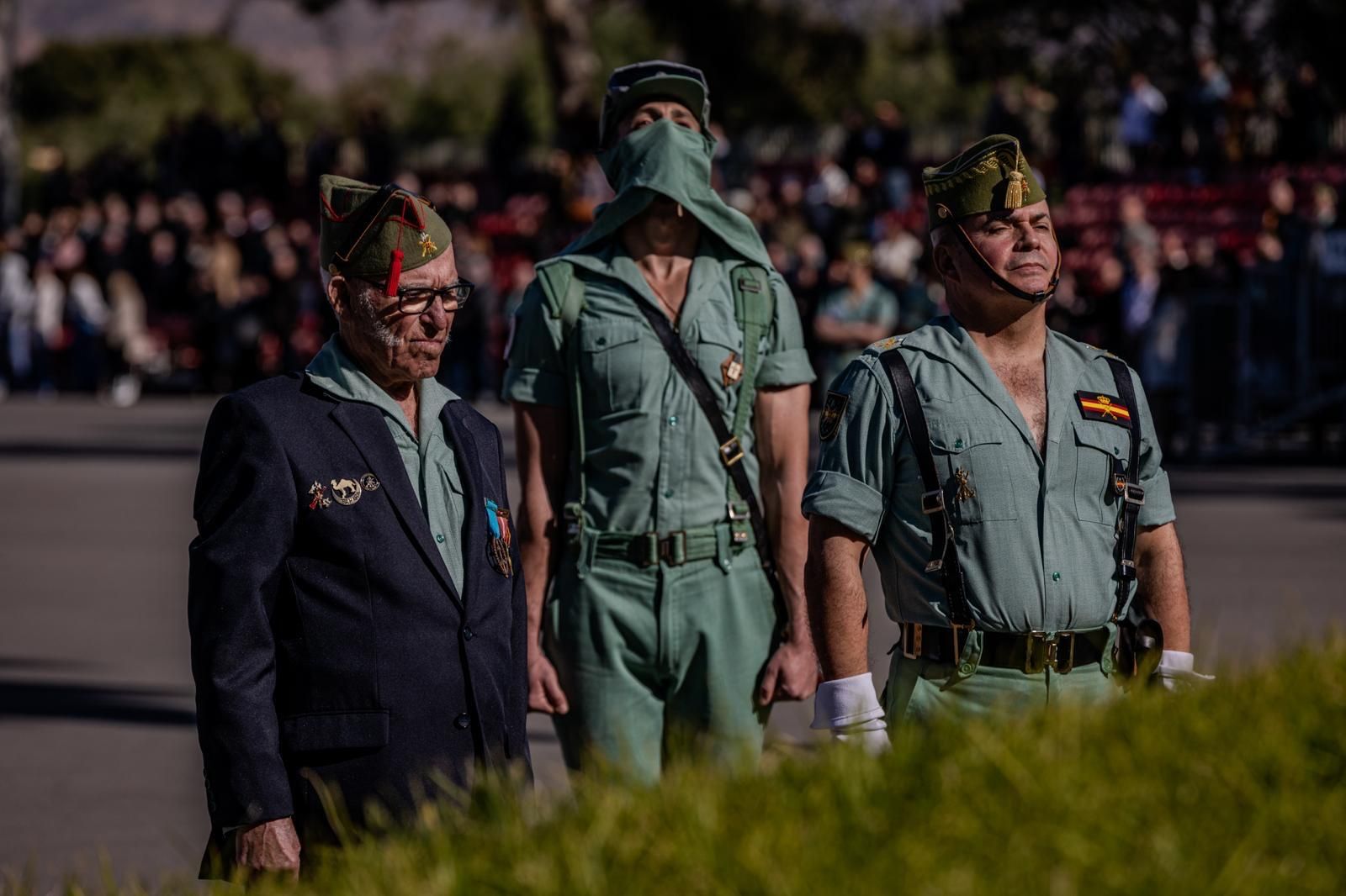 La Legión conmemora a sus veteranos: "Nos marcaron el camino, nos transmitieron su saber hacer"
