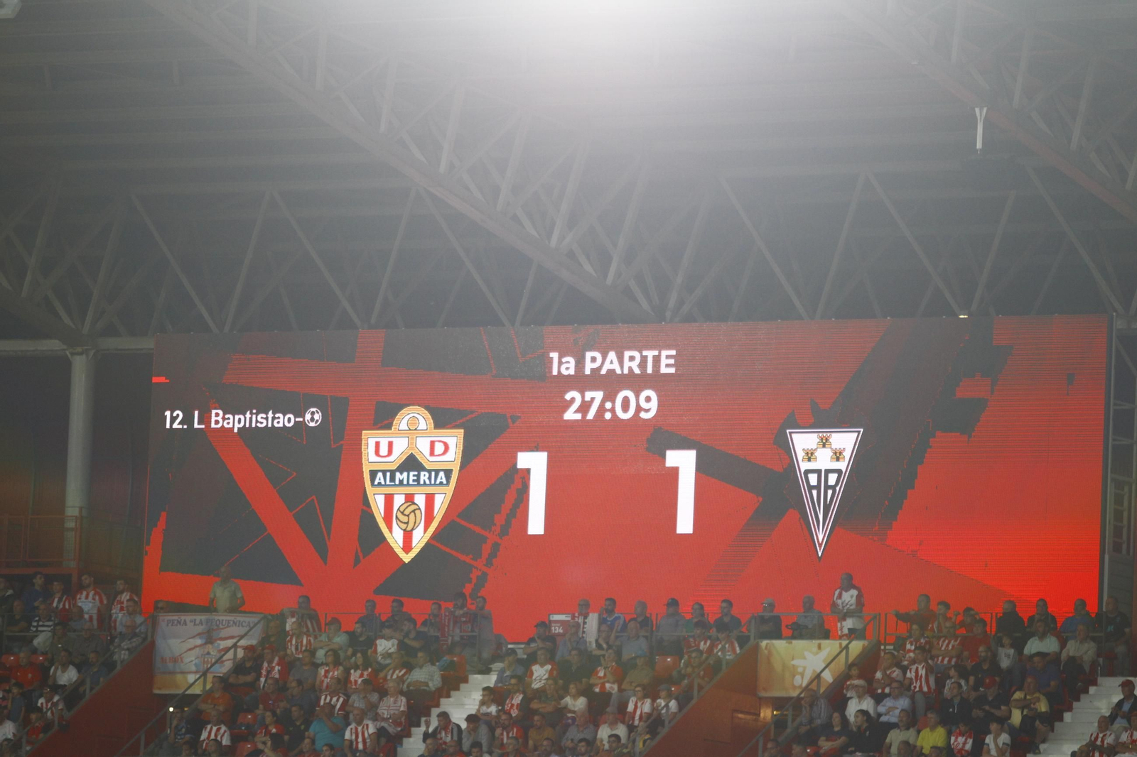 Las imágenes del partido U.D. Almería-Albacete Balompié